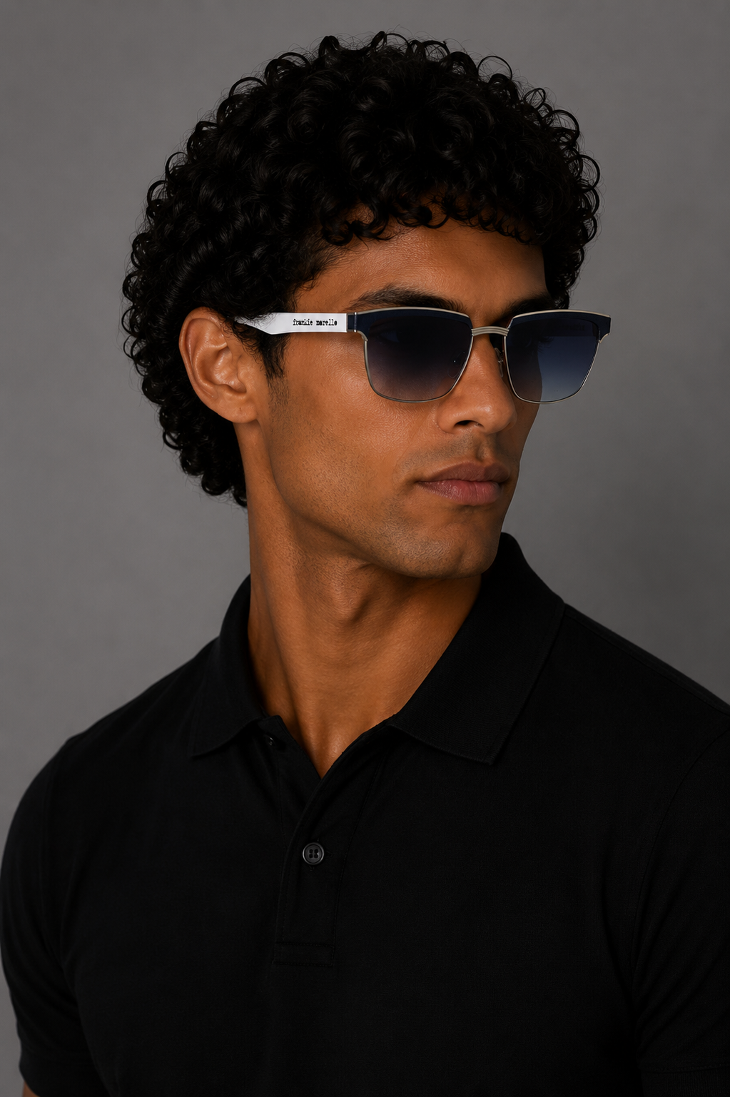 Frankie Morello Men Sunglasses