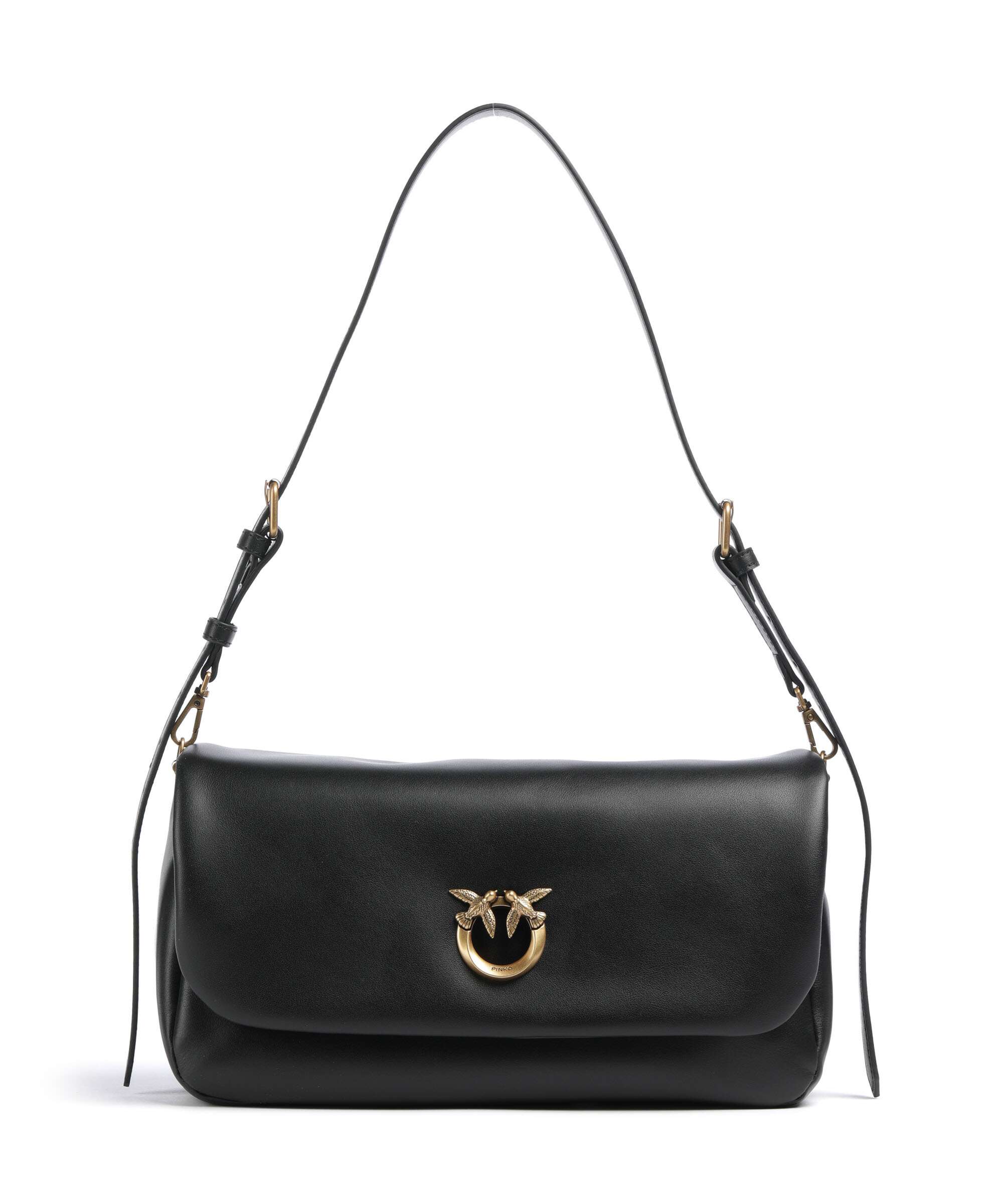 Дамска чанта Women’s shoulder bag Pinko
106178 A0QO Z99Q Black front view 2