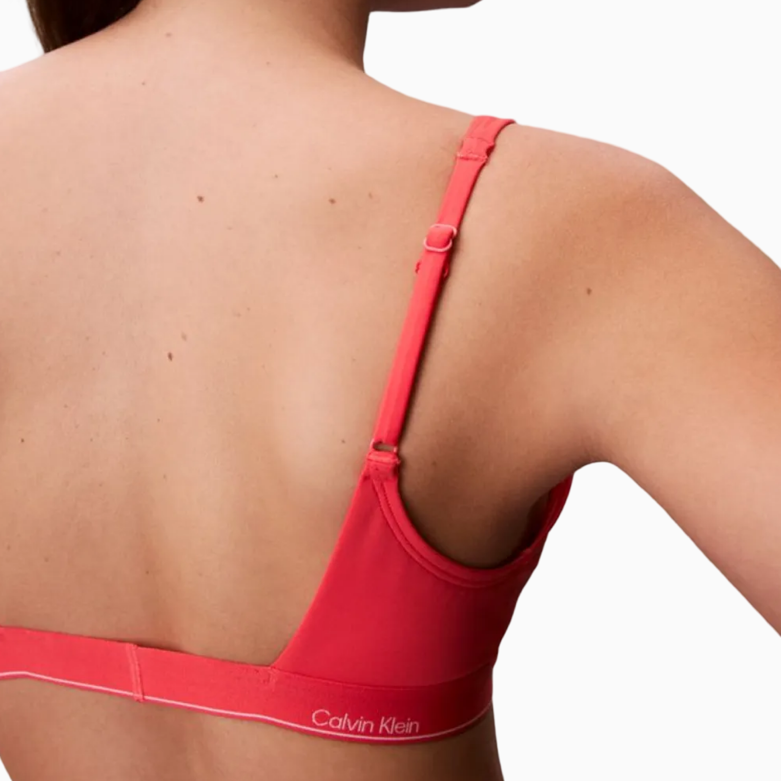 Дамски бански горно Calvin Klein Jeans Women Swimwear Top LV00Q61207 XKP Close-Up