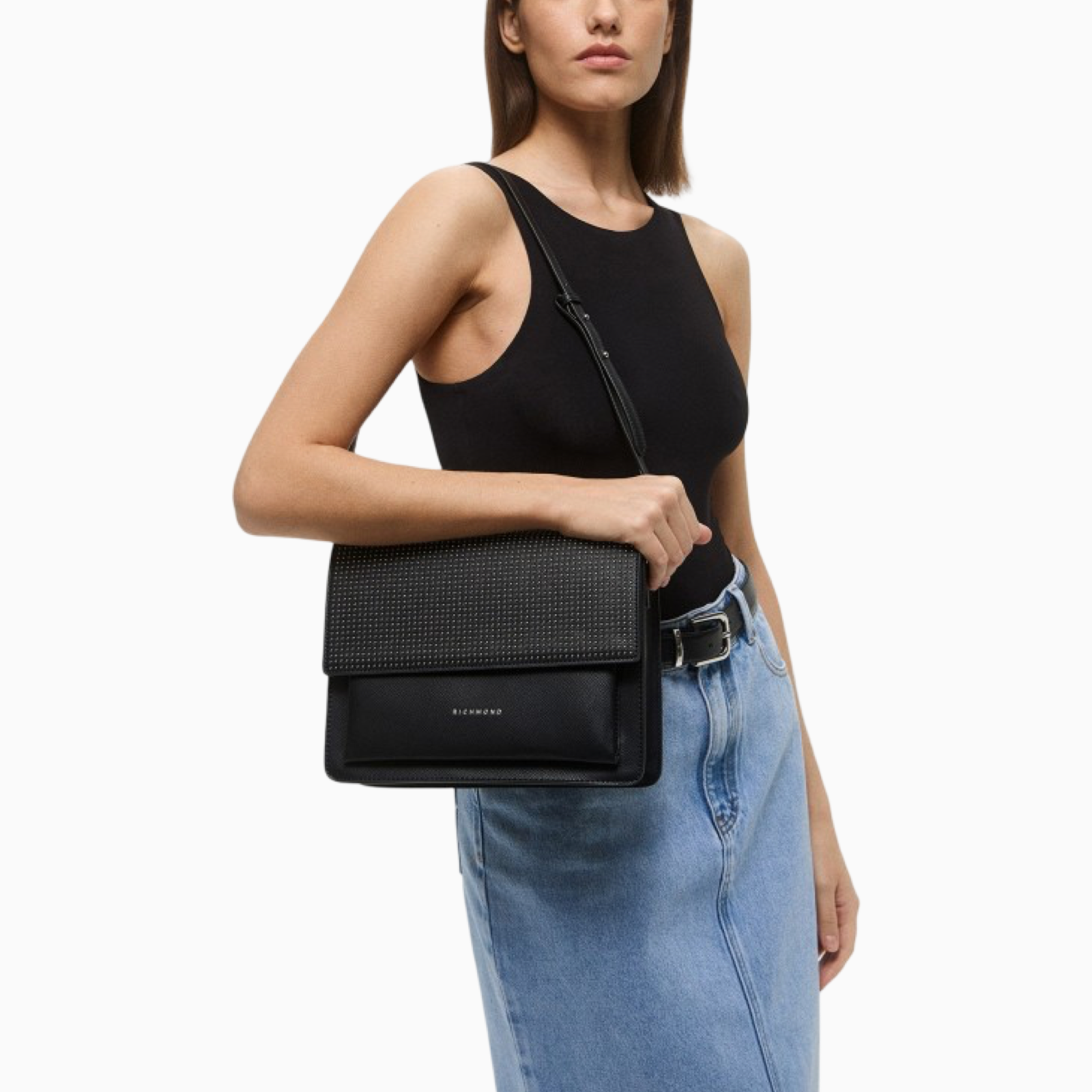 Дамска чанта Richmond Women Shoulder Bag RWA24078BO Model View