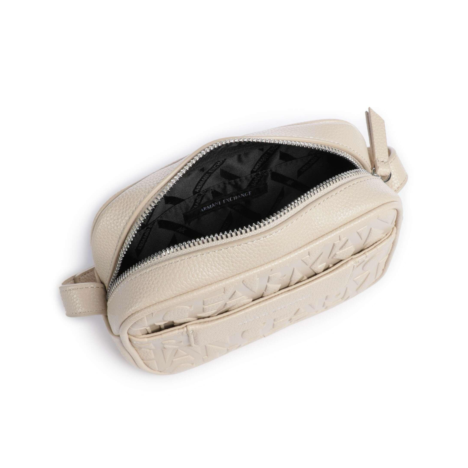 Дамска бежова чанта Armani Exchange Women Crossbody Bag XW001578 AF15774 Inside View