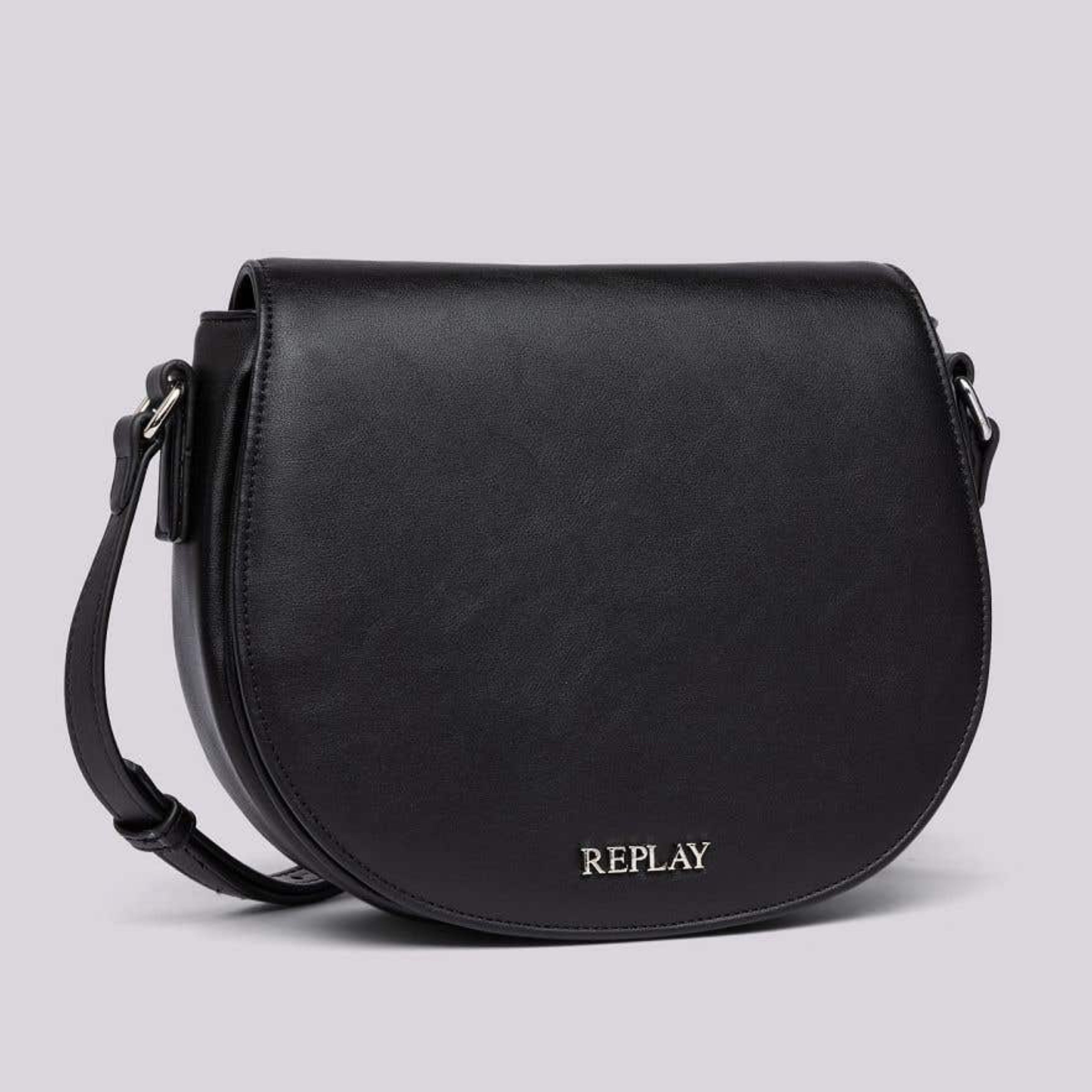 Дамска чанта за рамо Women’s shoulder bag Replay FW3586.000.A0420A Black angled view