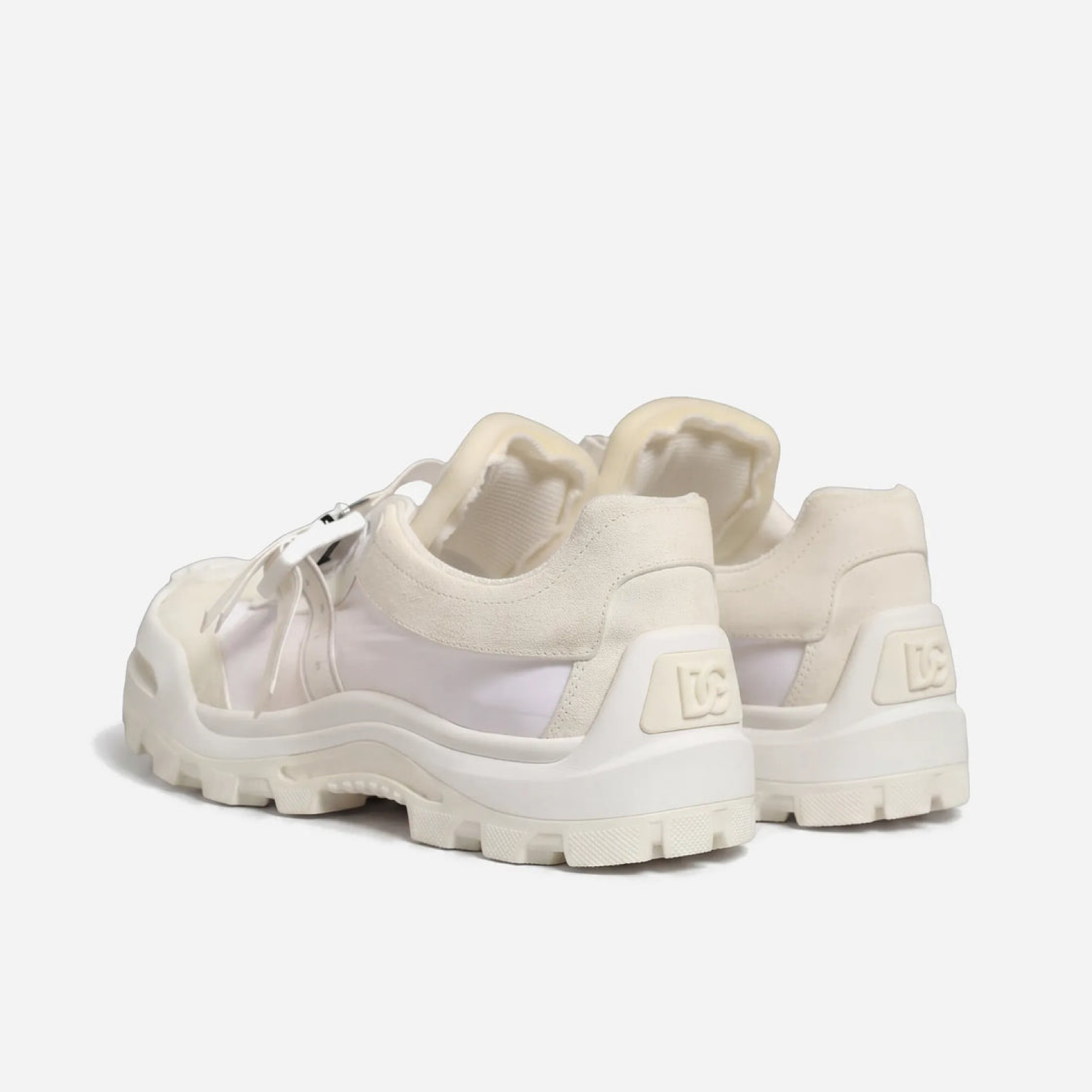Dolce & Gabbana Airmaster Panelled Runner Sneakers Heel View