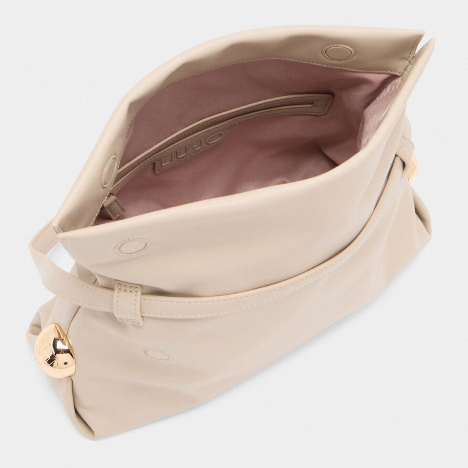 Дамска бежова чанта Liu Jo Women Handbag AF5097 E0077 Inside View