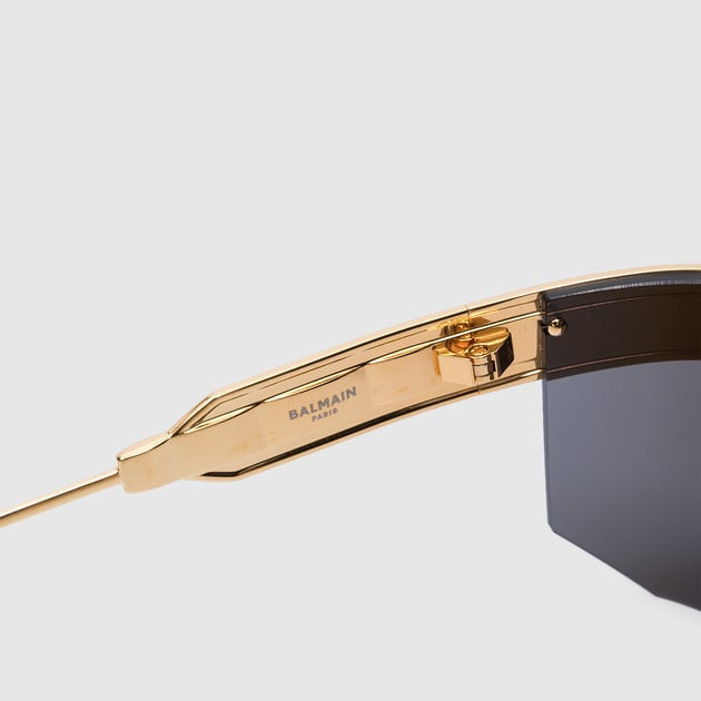 Balmain Unisex Titanium Sunglasses
