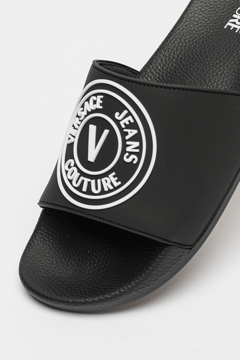 Мъжки чехли джапанки Versace Jeans Couture 76YA3SQ3 ZS192 в черно