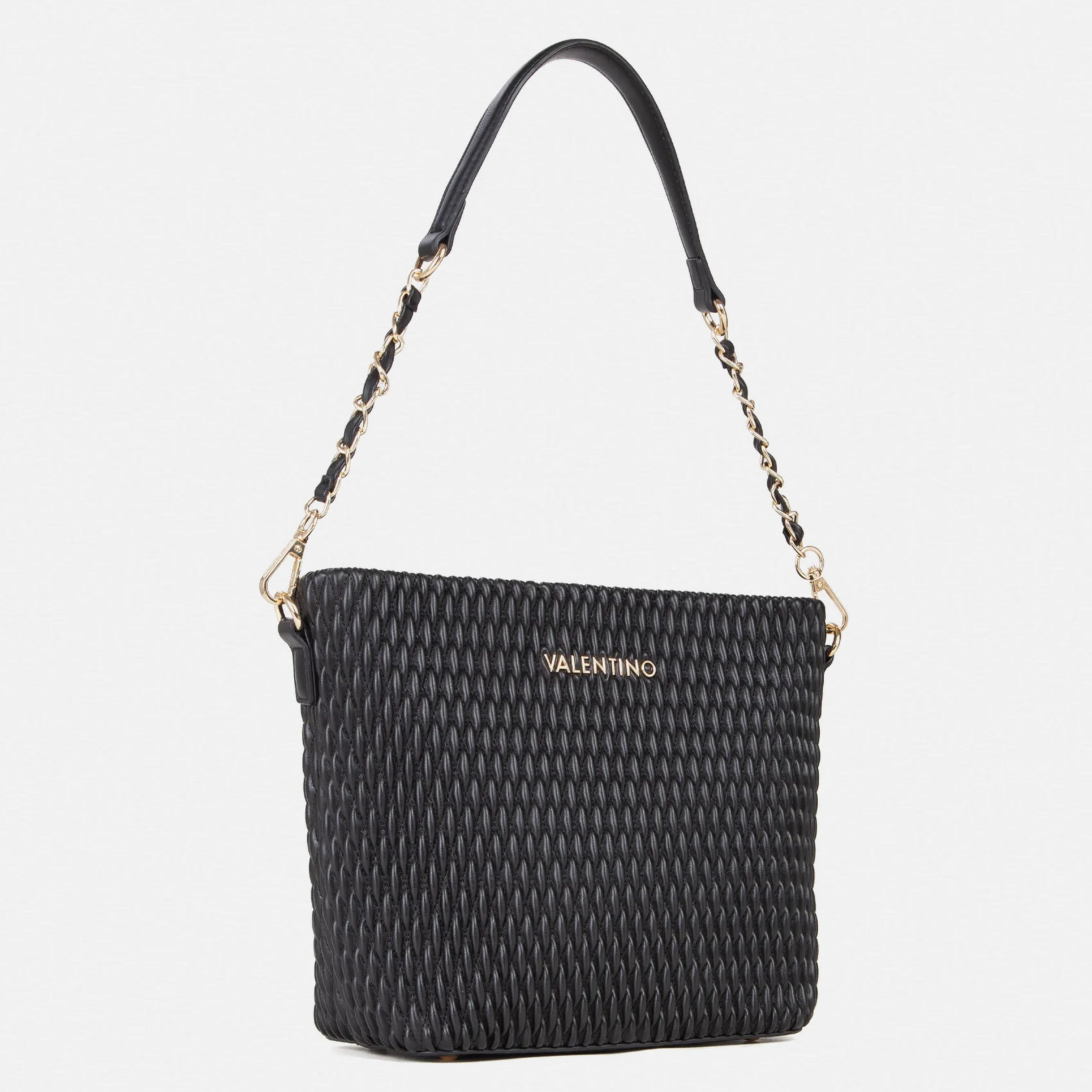 Дамска чанта в черно Women’s handbag Valentino Frequency Re VBS8DA07 Black