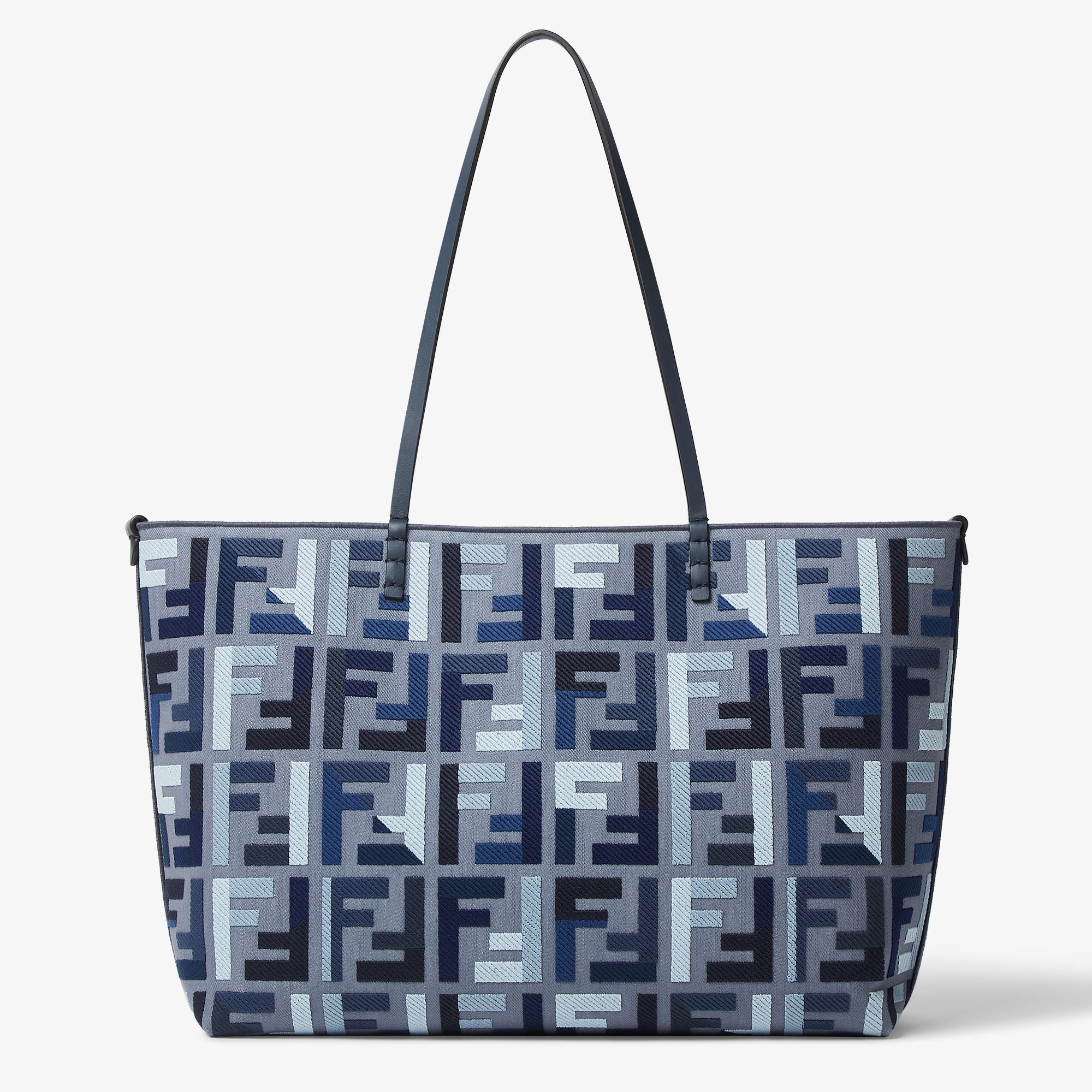 Дамска шопинг чанта Women’s Large Roll Tote Bag FENDI 8BH425AV11F1LAZ back view