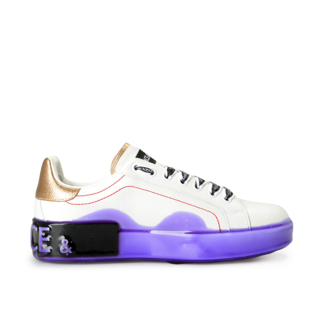 Dolce & Gabbana Portofino Women Sneakers CK1587 AK236 8I111 Lateral View