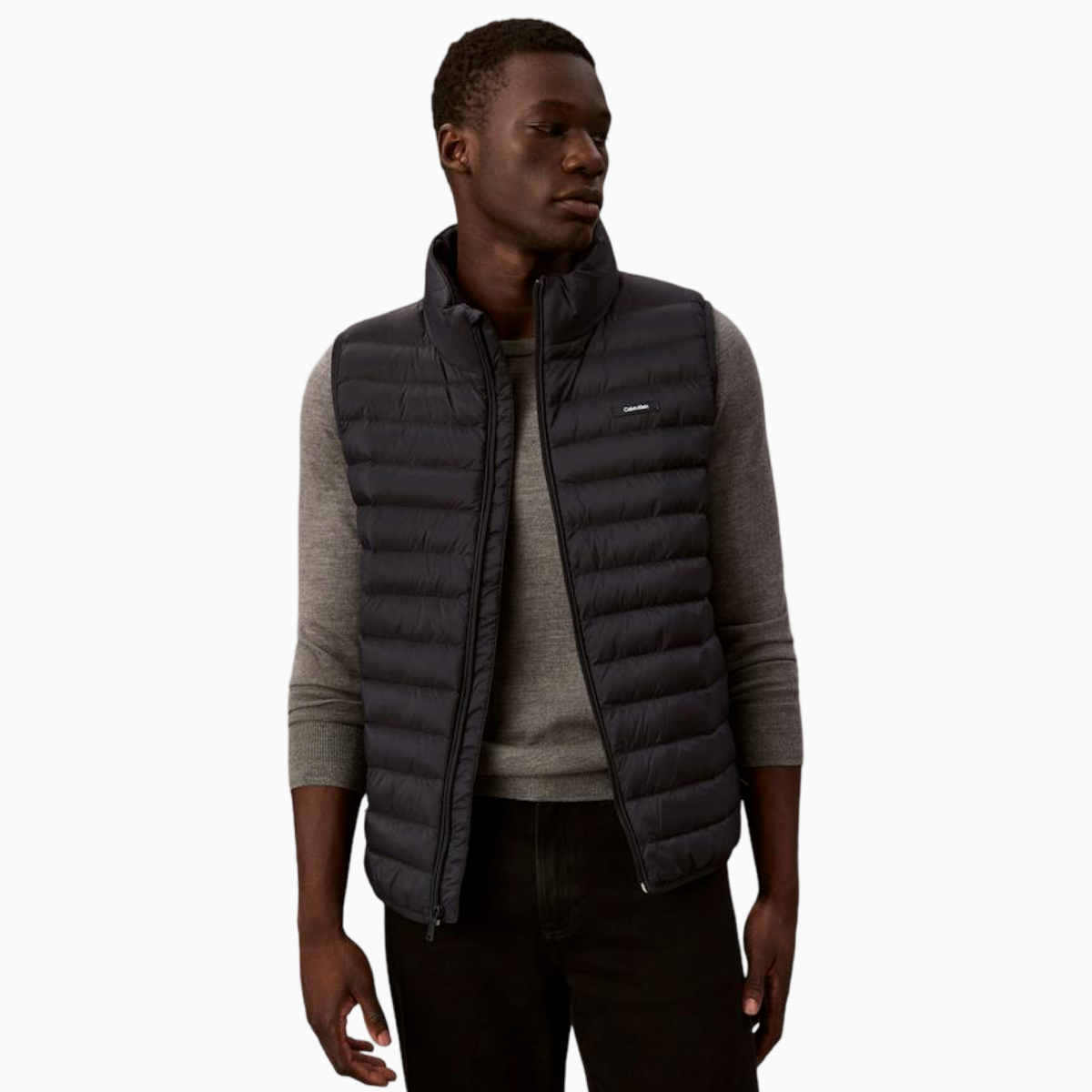 Мъжки елек Calvin Klein Men Gilet LV04LC509G CEF Front View