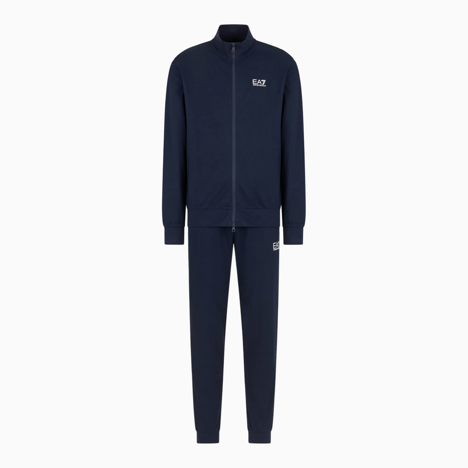 Мъжки син екип EA7 Emporio Armani Men Tracksuit 8NPV60 PJVRZ Front View