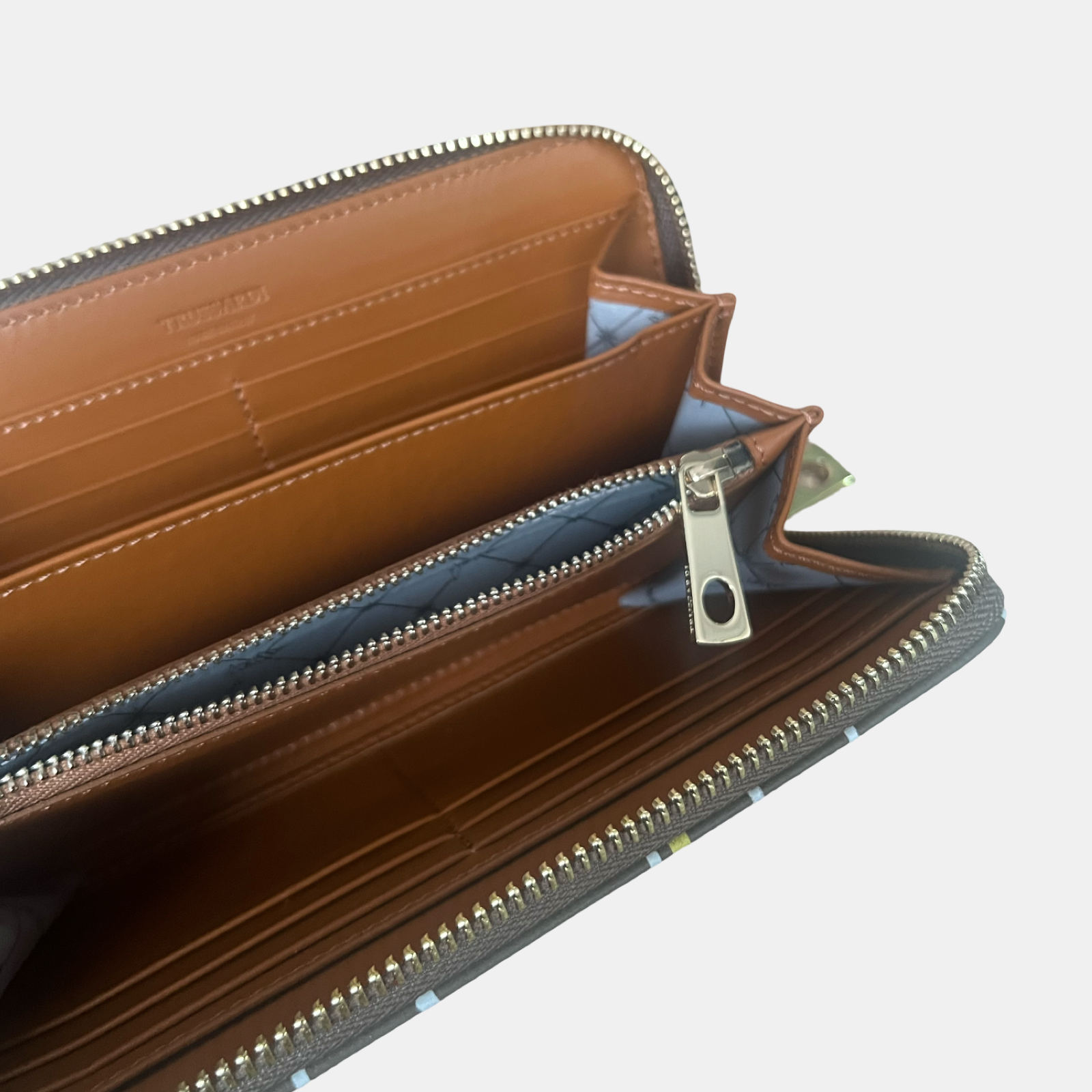 Клъч портмоне Trussardi Clutch Wallet 76W00023 2Y000129 Y601 Inside View