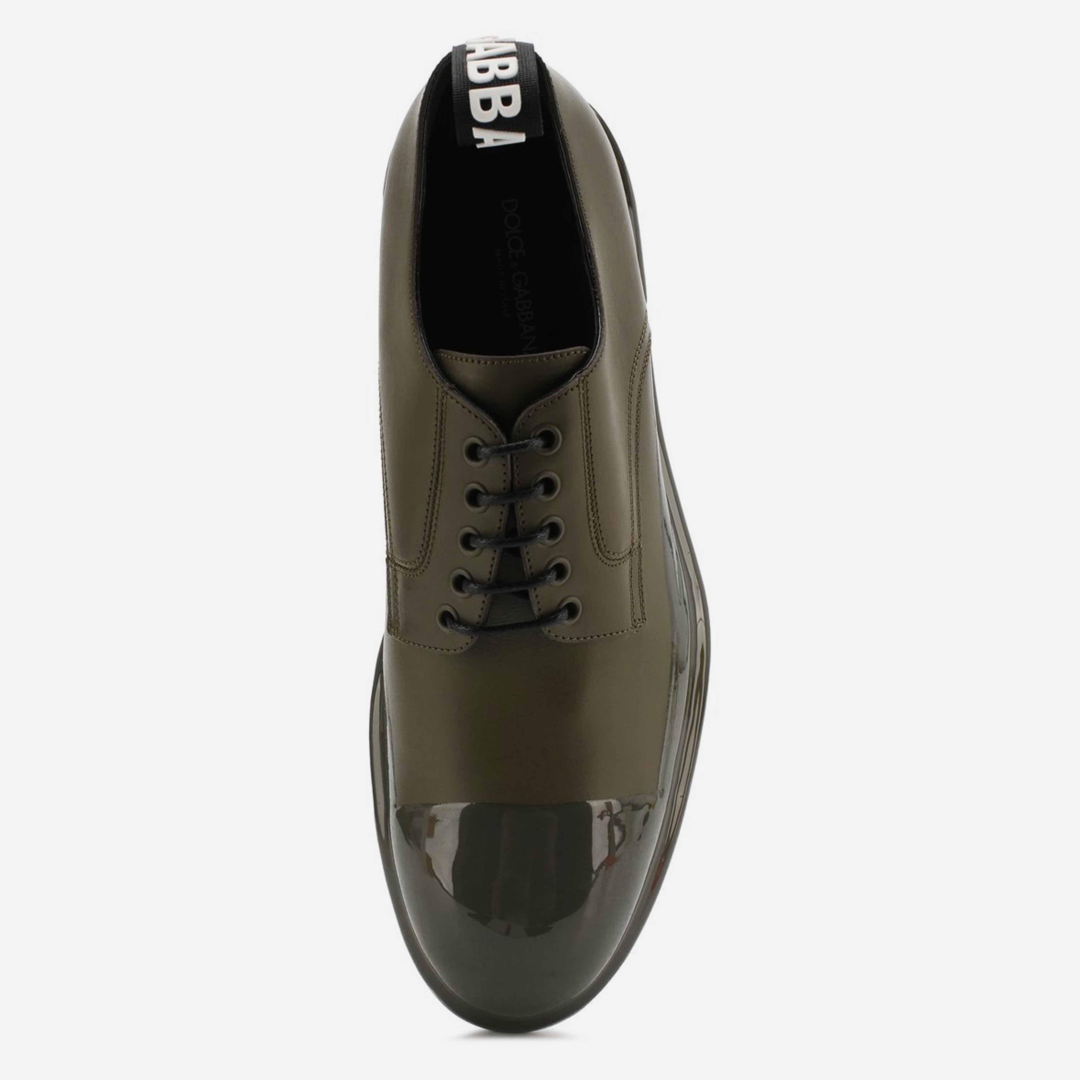 Мъжки елегантни обувки в милитари зелено DOLCE & GABBANA
Men’s Luxury Military Green Formal Shoes