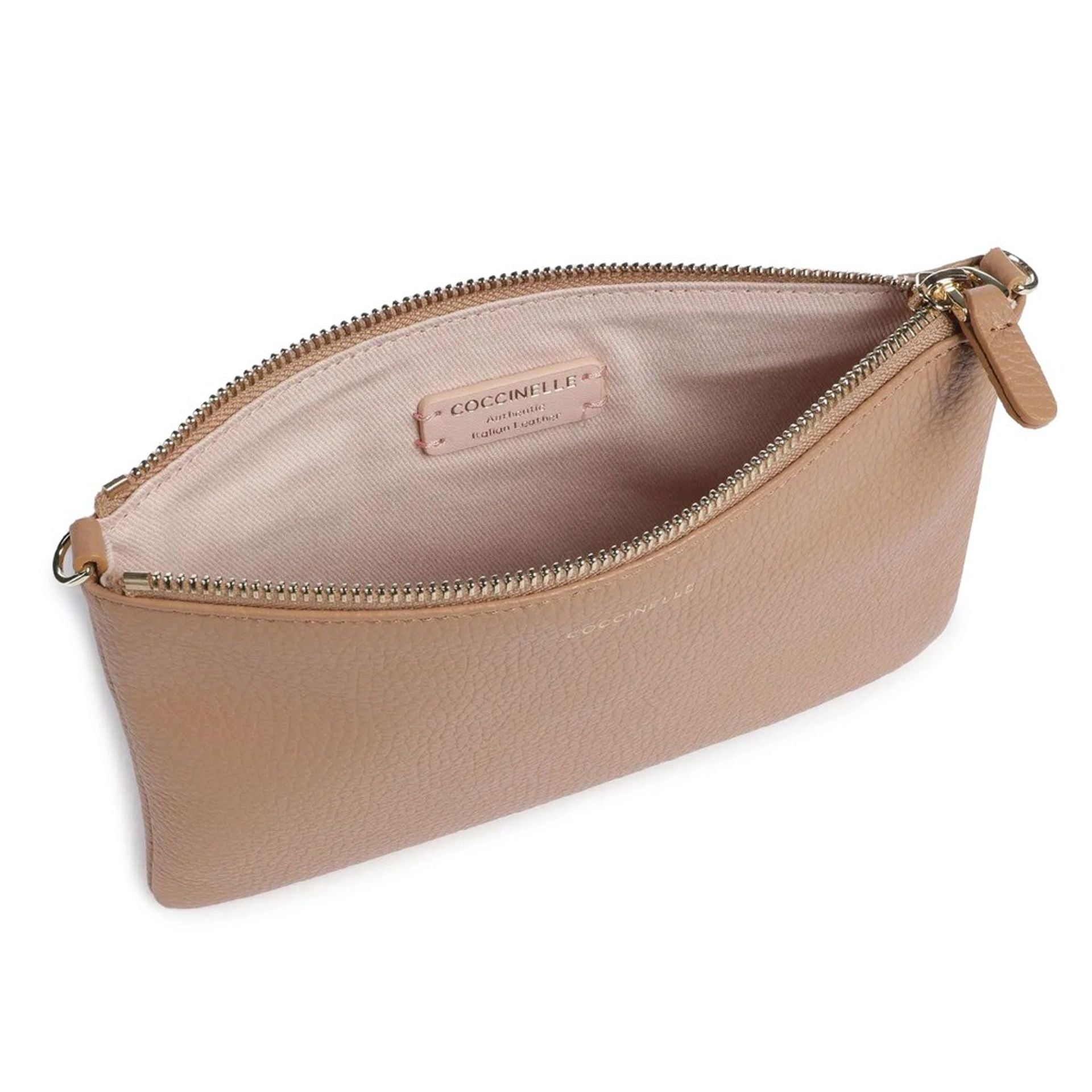 Дамска кросбоди чанта Women’s crossbody bag Coccinelle E5MMA55F501 N71 Brown inside view
