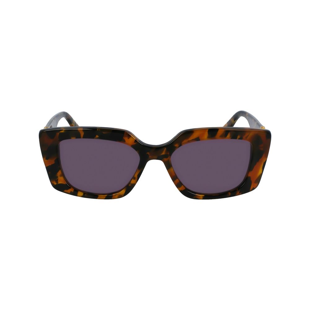 Karl Lagerfeld Brown Acetate Sunglasses