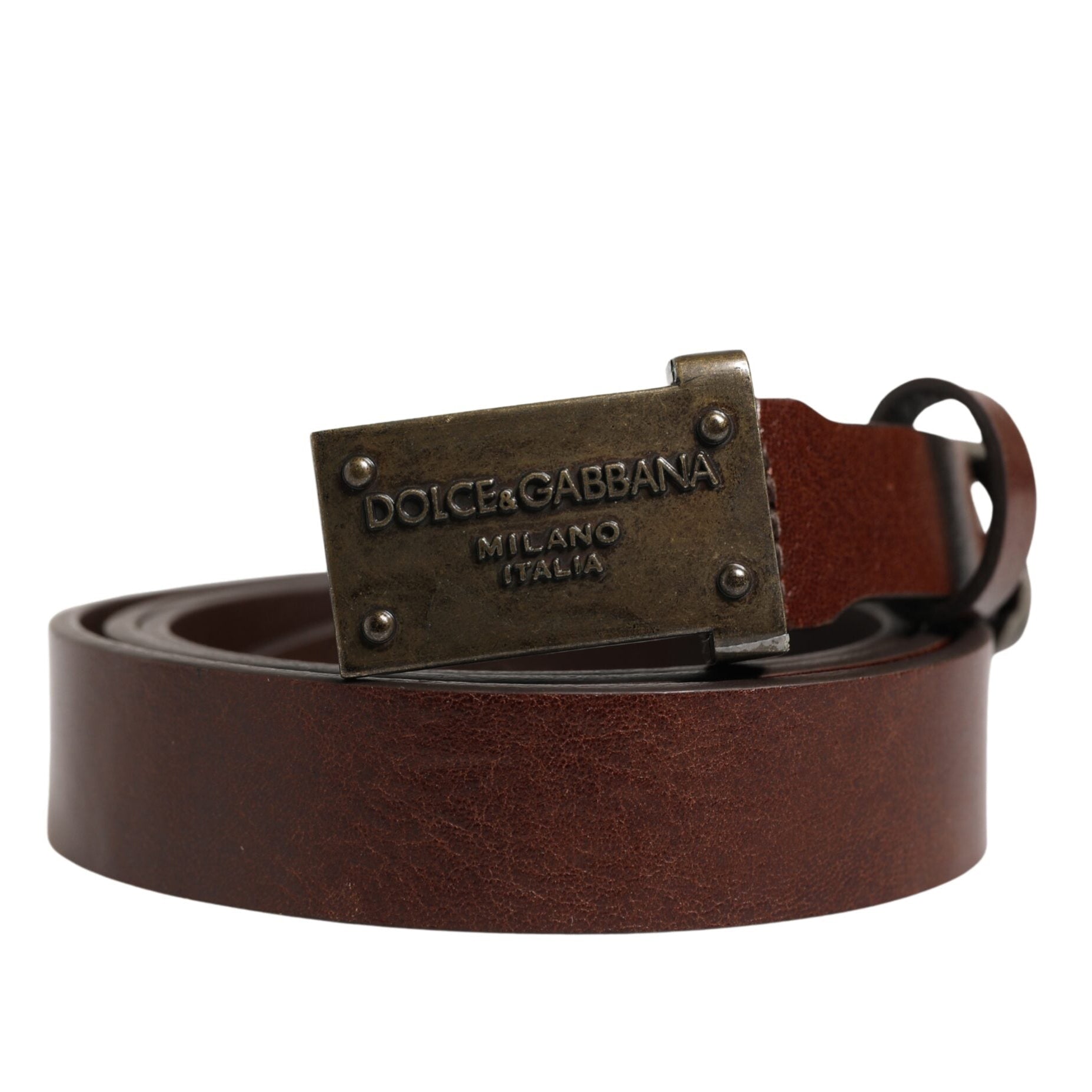 Мъжки колан Men’s belt DOLCE & GABBANA
BC4168 A1603 80047 Brown front view