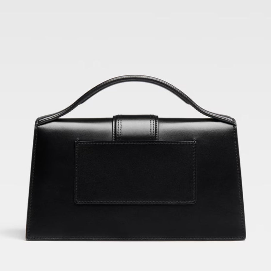 Дамска чанта JACQUEMUS Le Grand Bambino Handbag 213BA0073000-990 Black back view