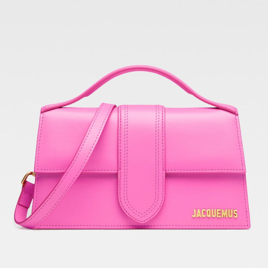 Дамска чанта JACQUEMUS Le Grand Bambino Handbag 231BA0073060-434 Pink front view