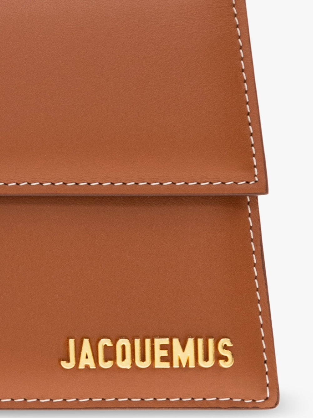 Дамска чанта JACQUEMUS Le Grand Bambino Handbag 213BA0073072-811 Brown logo view