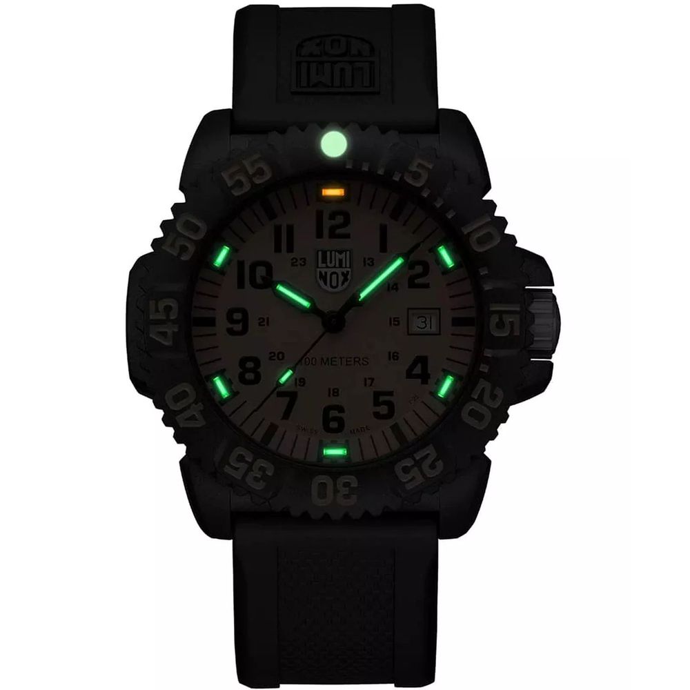 Luminox Black Resin Sport Watch