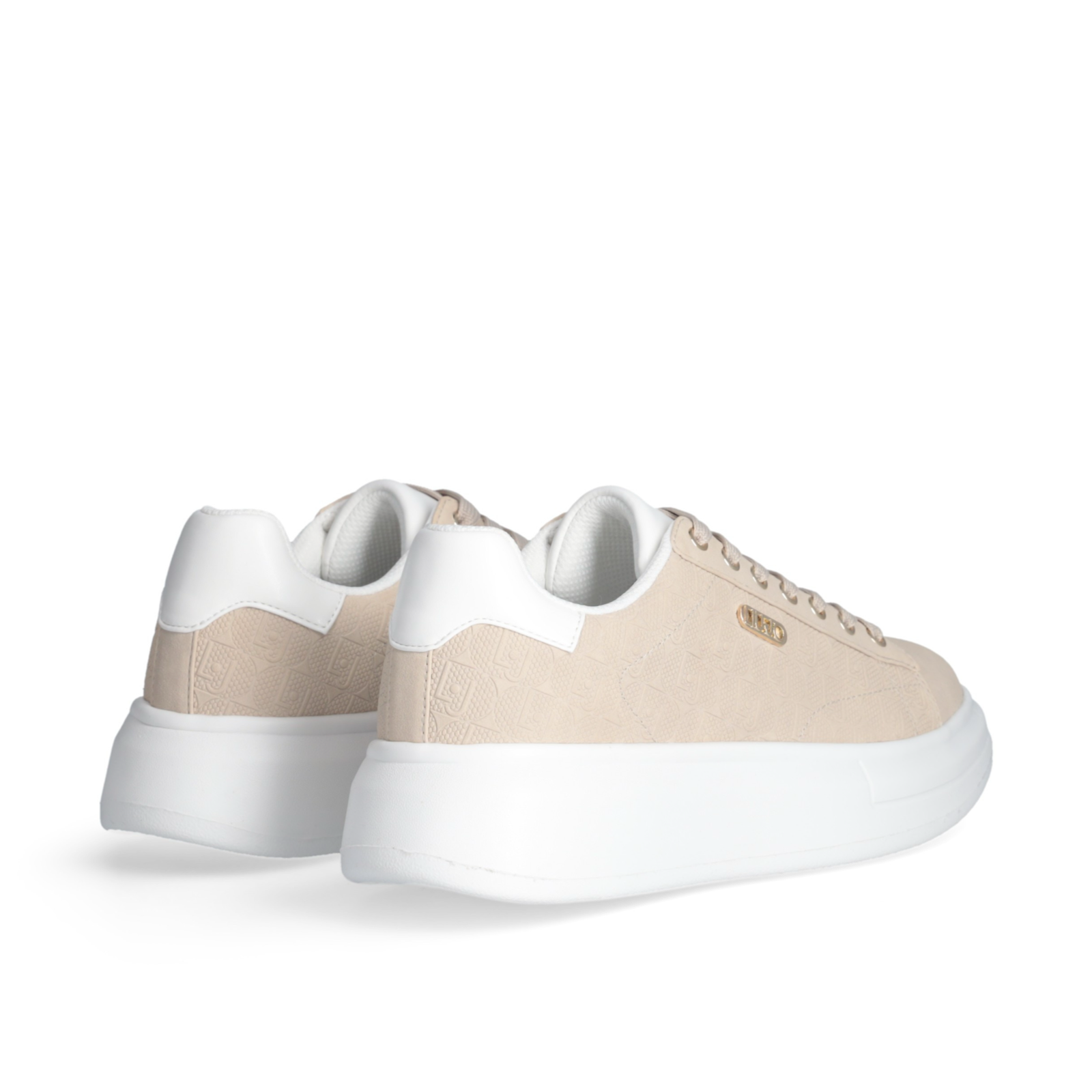 Дамски бежови кецове Liu Jo 4A5737 TX098 Heel View