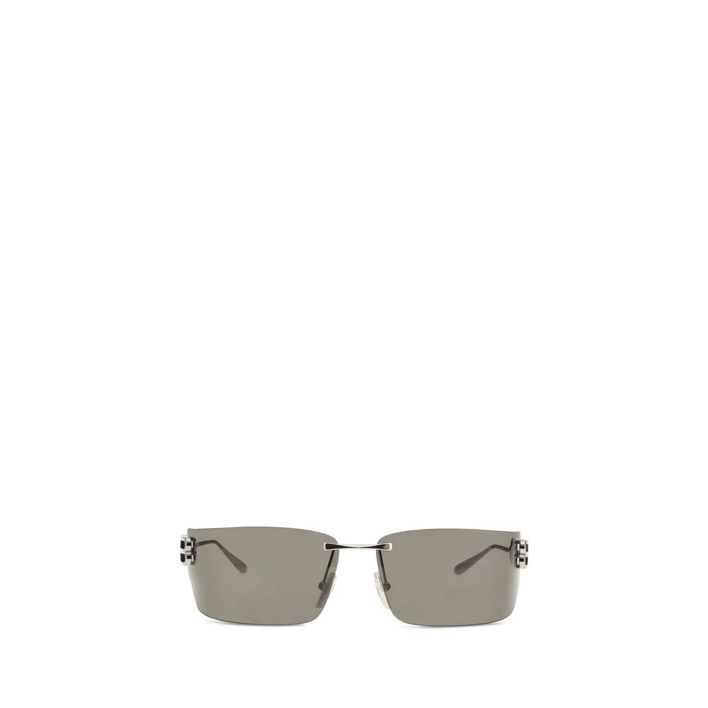 Balenciaga Silver Metal Sunglasses