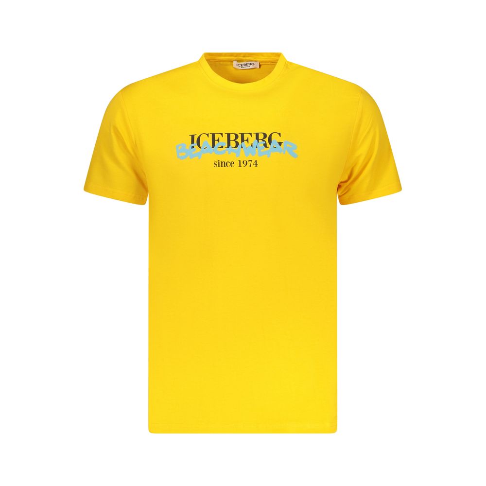 Iceberg Yellow Cotton T-Shirt