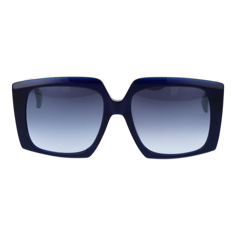 Max Mara Blue Plastic Sunglasses