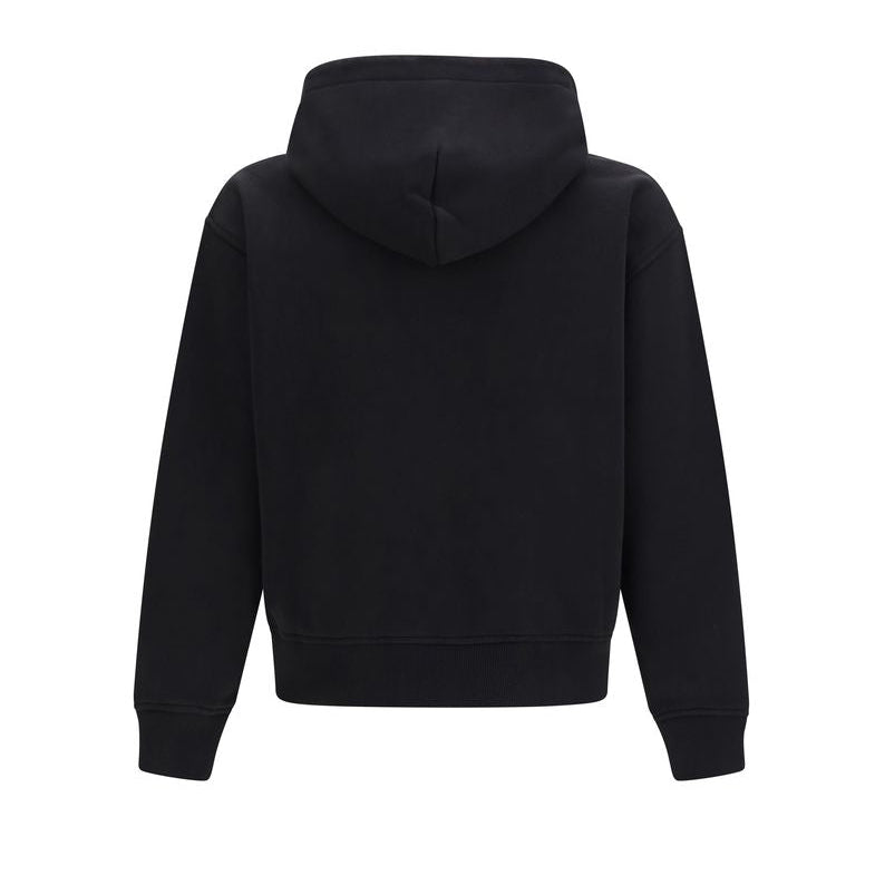 Palm Angels Black Cotton Sweatshirt