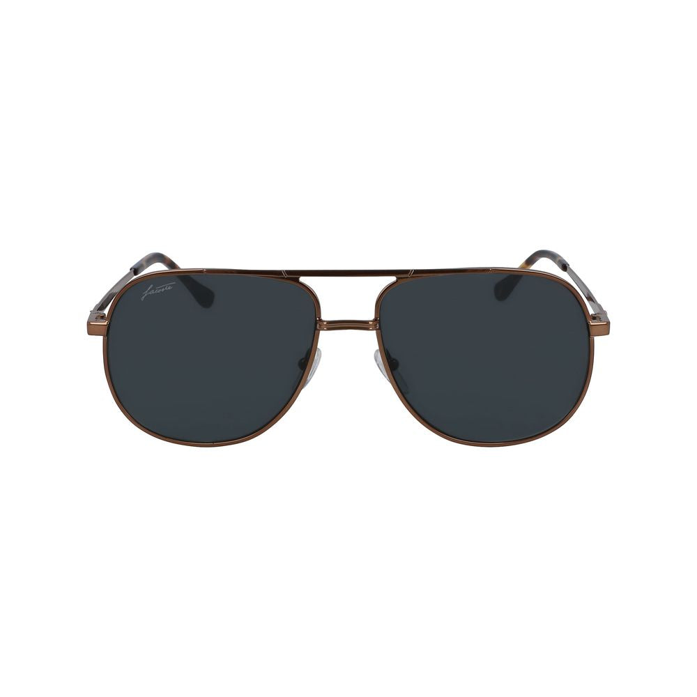Lacoste Brown Metal Sunglasses