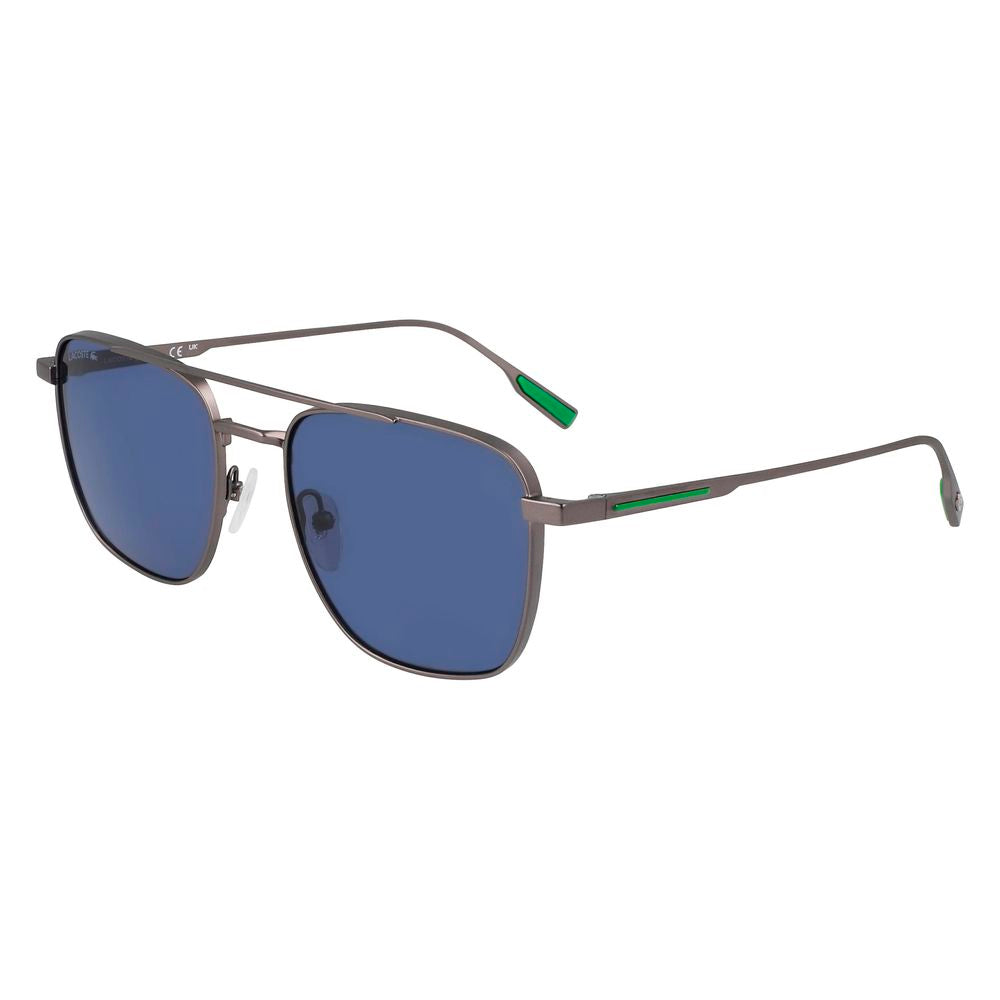 Lacoste Gray Metal Sunglasses