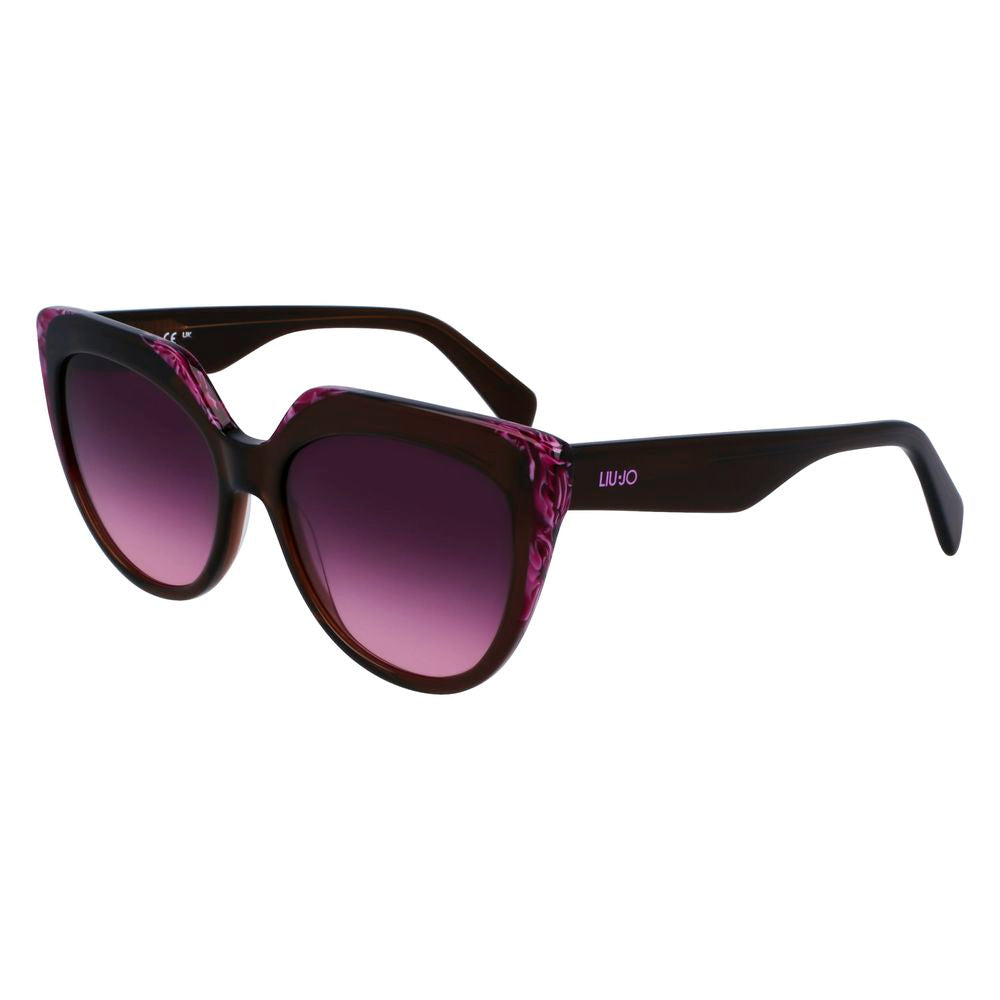 Liu Jo Brown Acetate Sunglasses