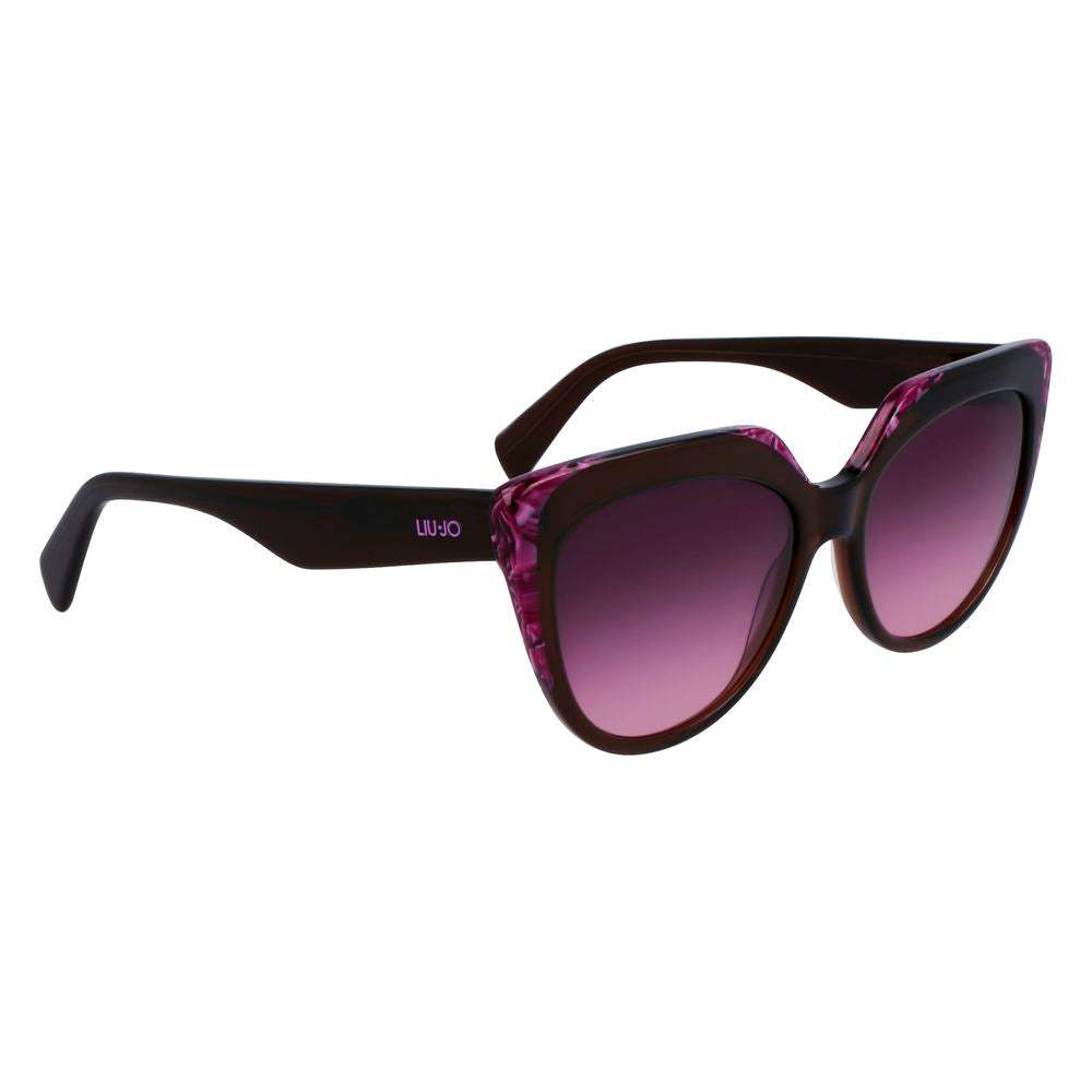 Liu Jo Brown Acetate Sunglasses