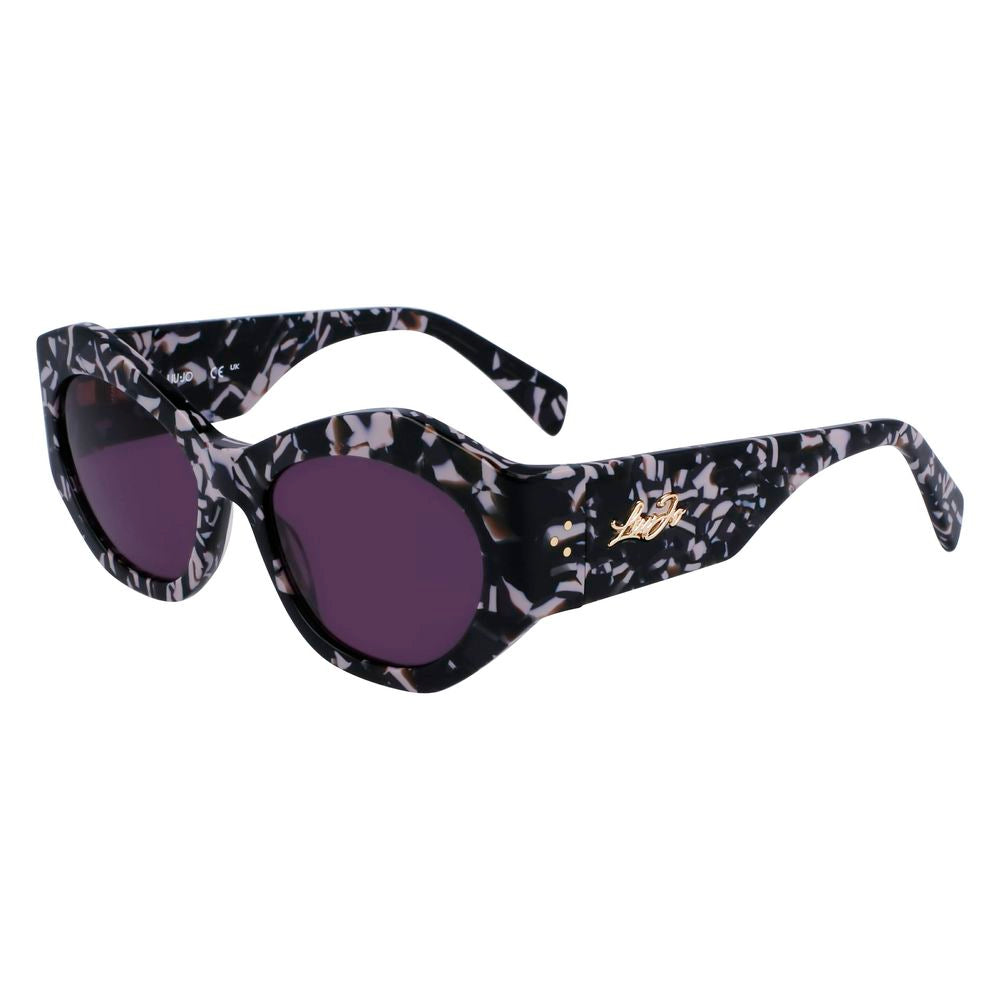 Liu Jo Black Acetate Sunglasses