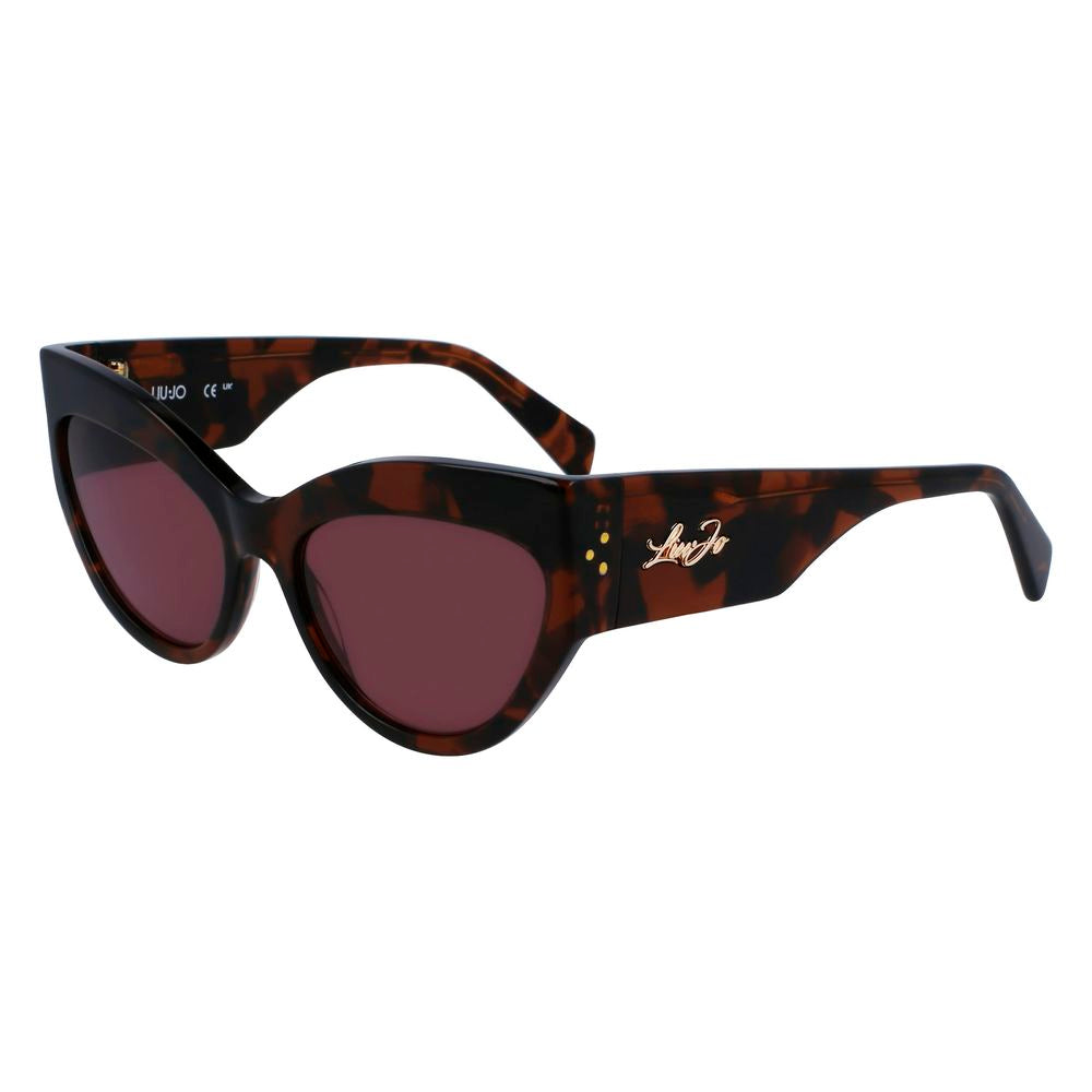 Liu Jo Brown Acetate Sunglasses