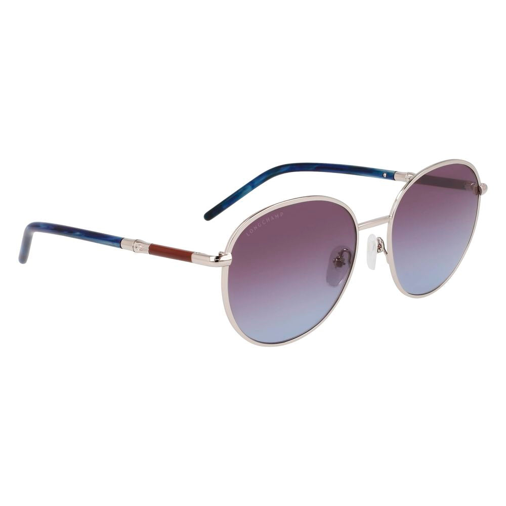 Longchamp Gray Metal Sunglasses