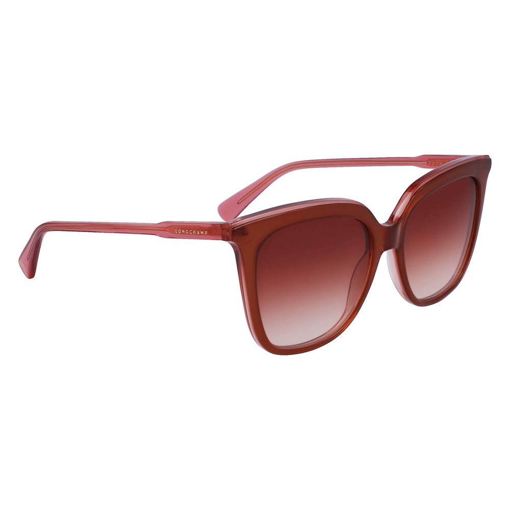 Longchamp Brown Acetate Sunglasses