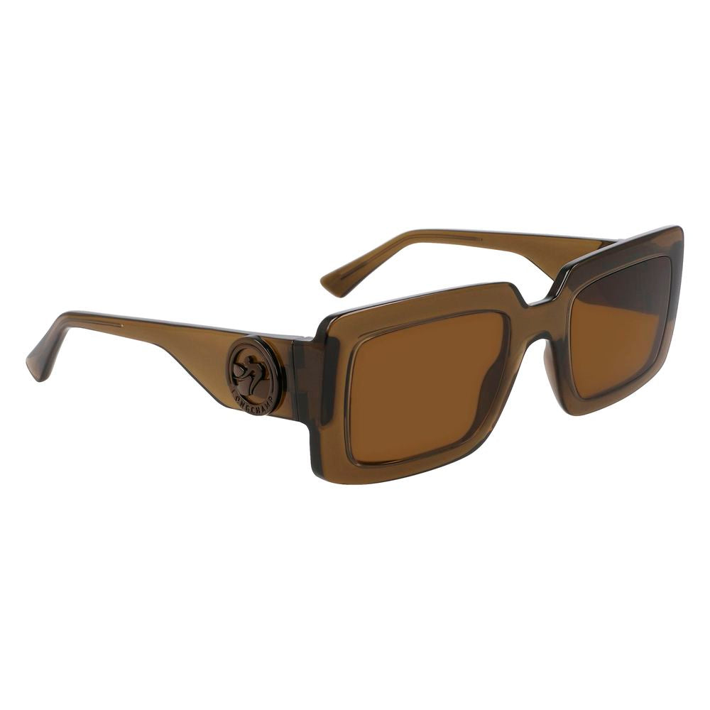 Longchamp Brown Injected Sunglasses