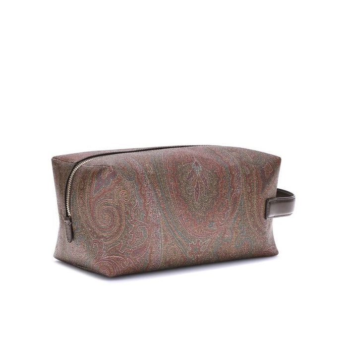 Etro Arnica Pegaso Embroidery Pouch Bag MP2C0010AA012 M0019 Back View