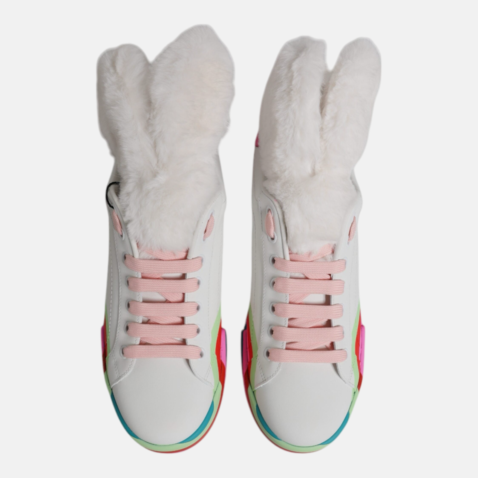 Dolce & Gabbana Portofino Plush Women Sneakers