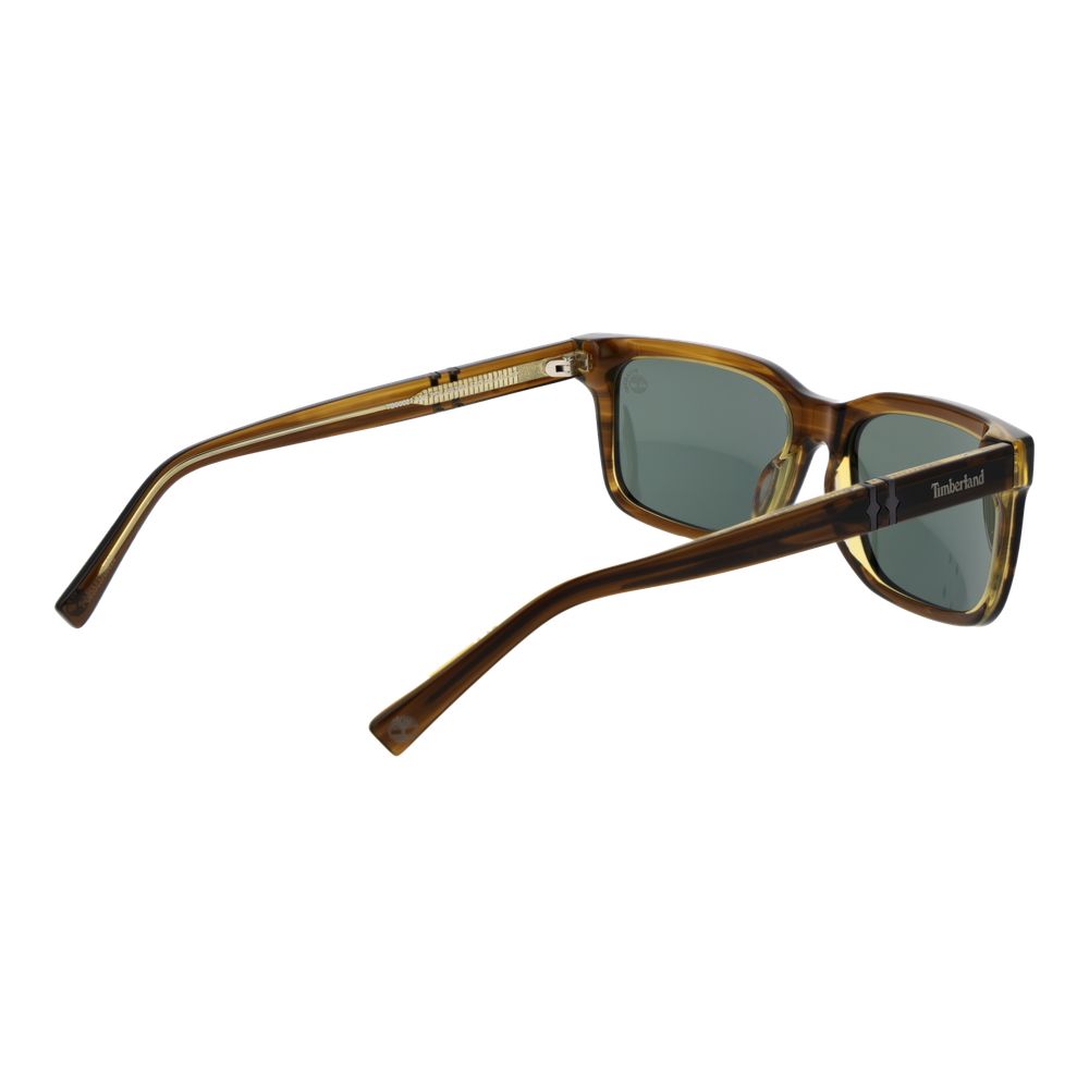 Timberland Brown Plastic Sunglasses