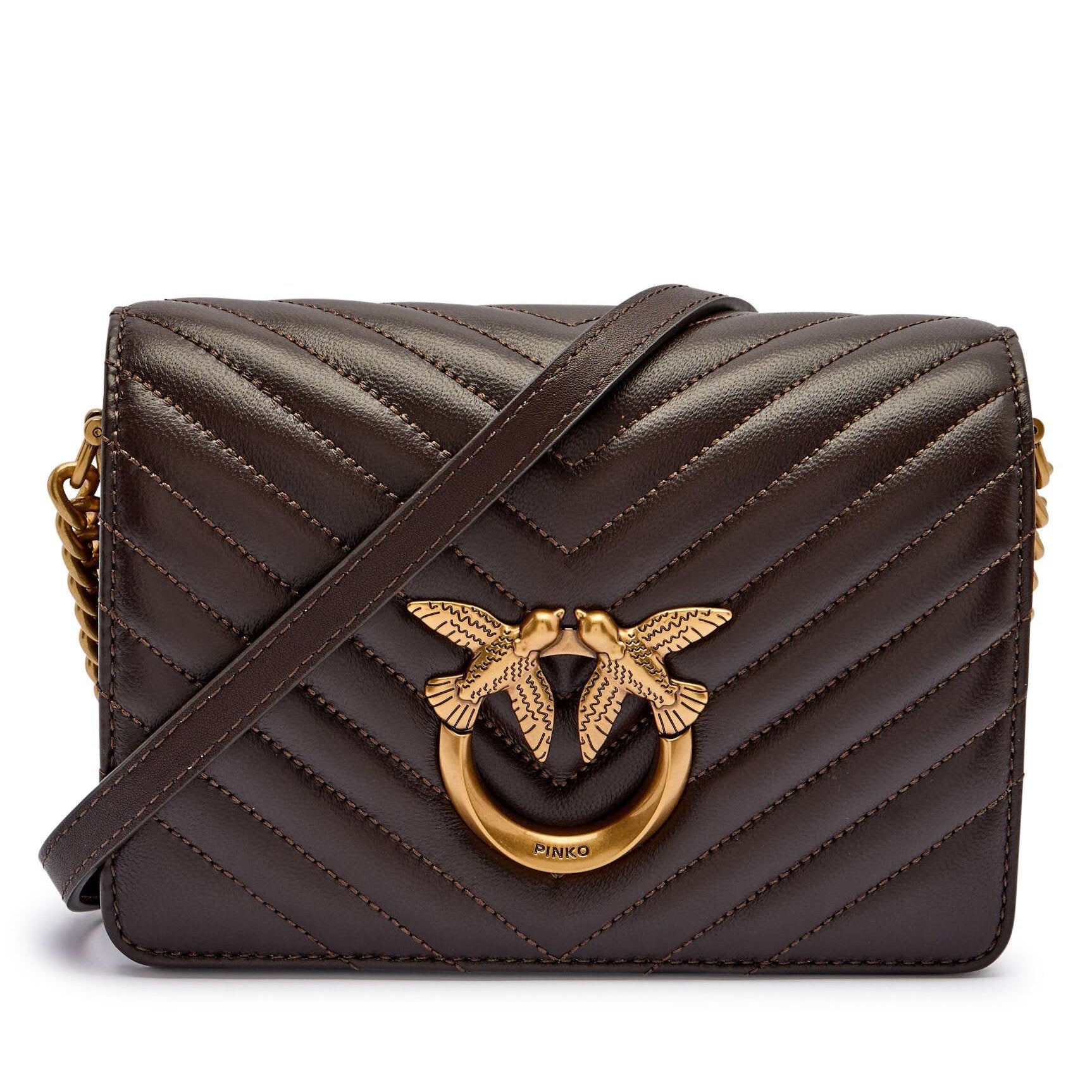 Дамска чанта Women’s shoulder bags Pinko
100067 A0GK M32Q Dark Brown front view