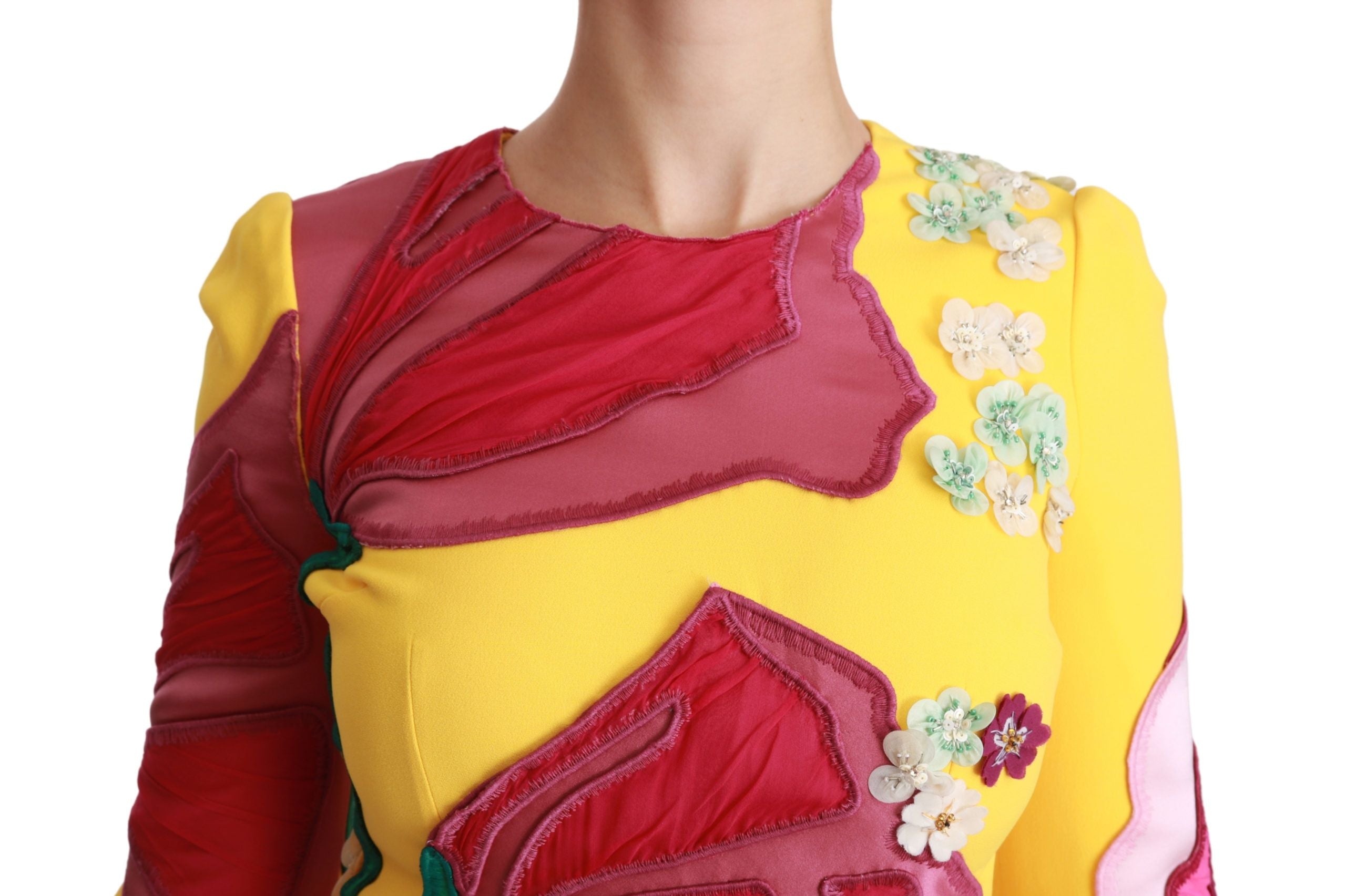 Dolce & Gabbana Sunshine Bloom Sheath рокля до коляното