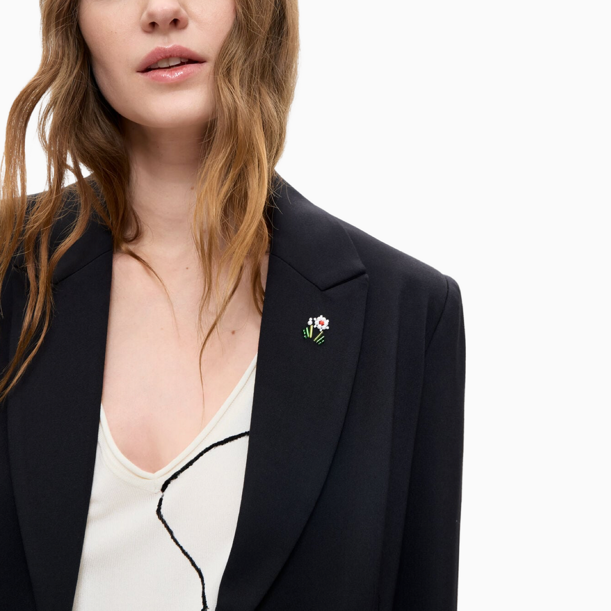 Дамско сако Desigual Women Blazer 26WWEW46 2000 Close-Up