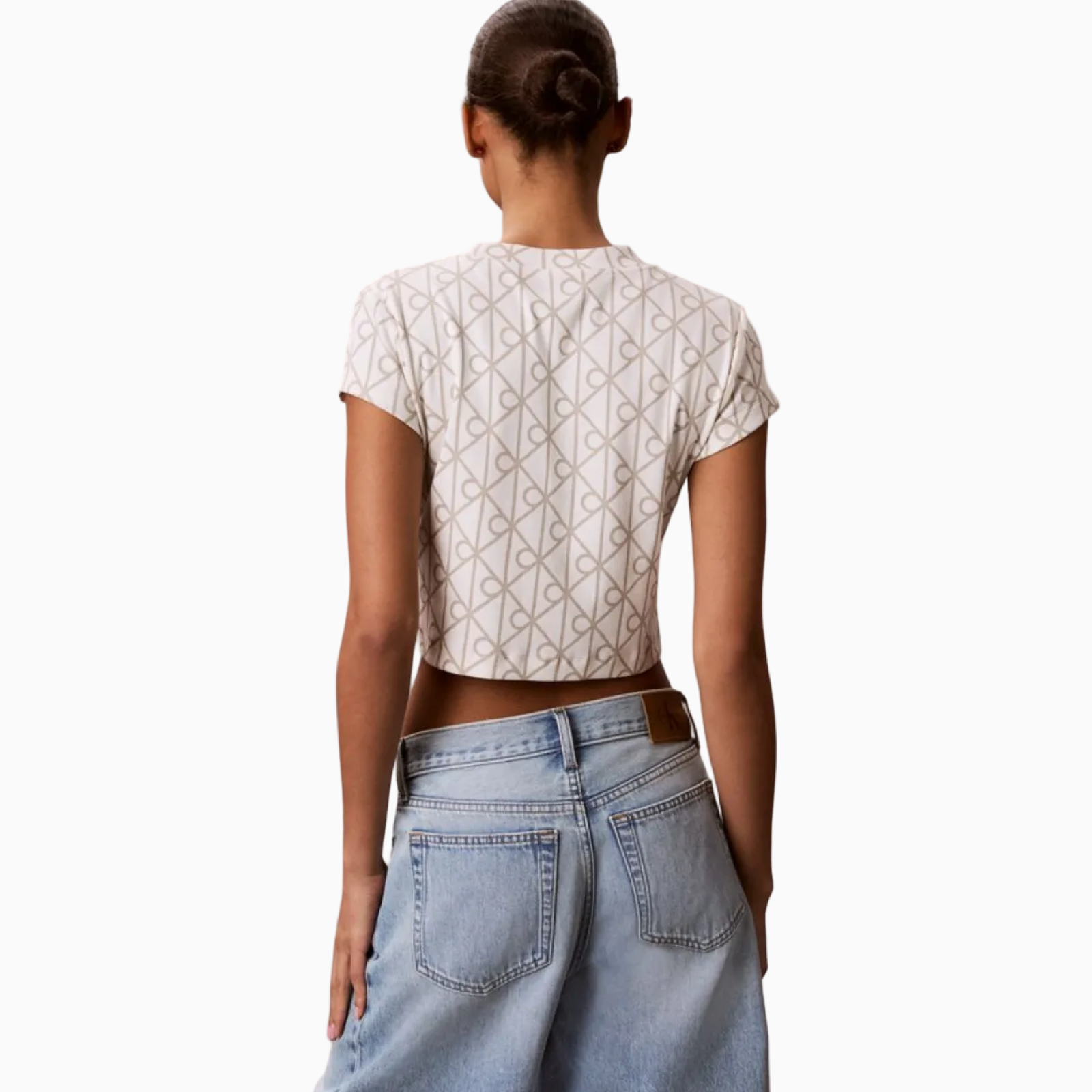 Мъжка тениска Calvin Klein Jeans Women T-shirt LV047G830G YAS Back View