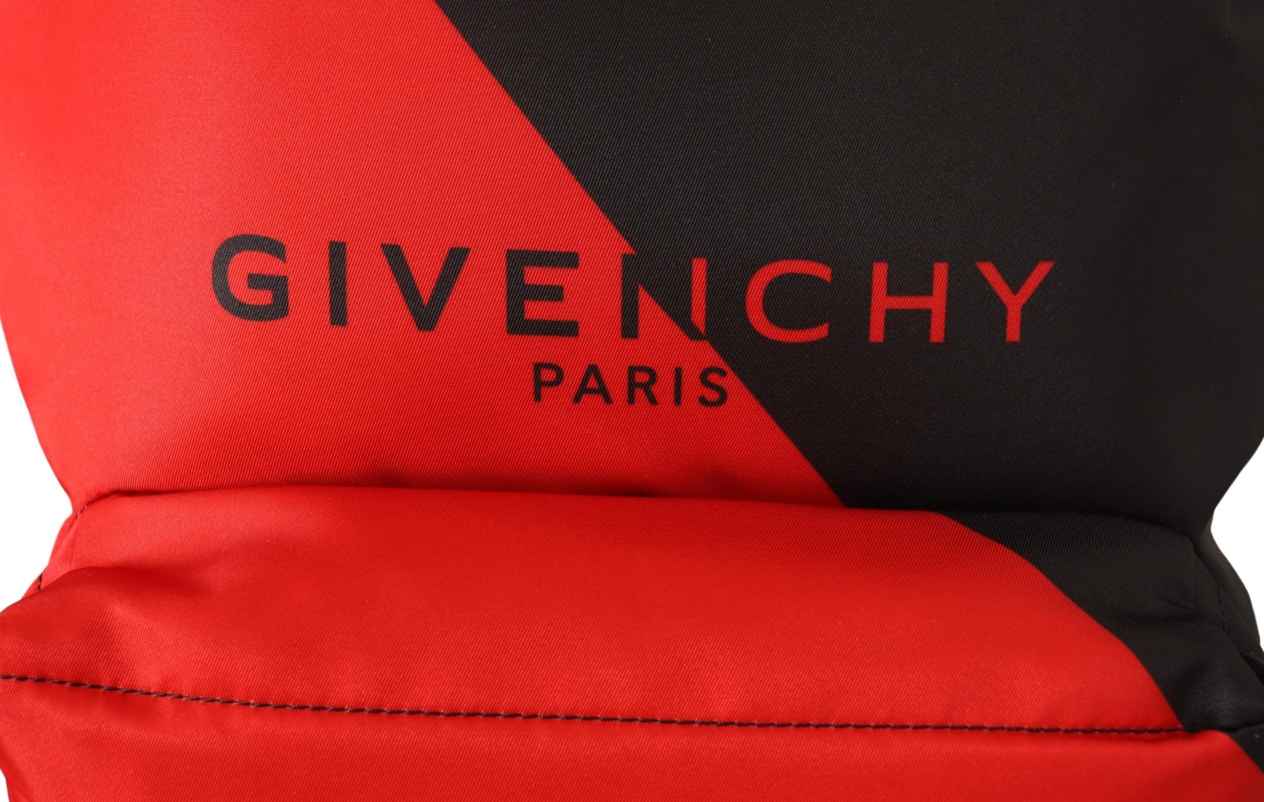 Елегантна градска раница Givenchy в черно и червено