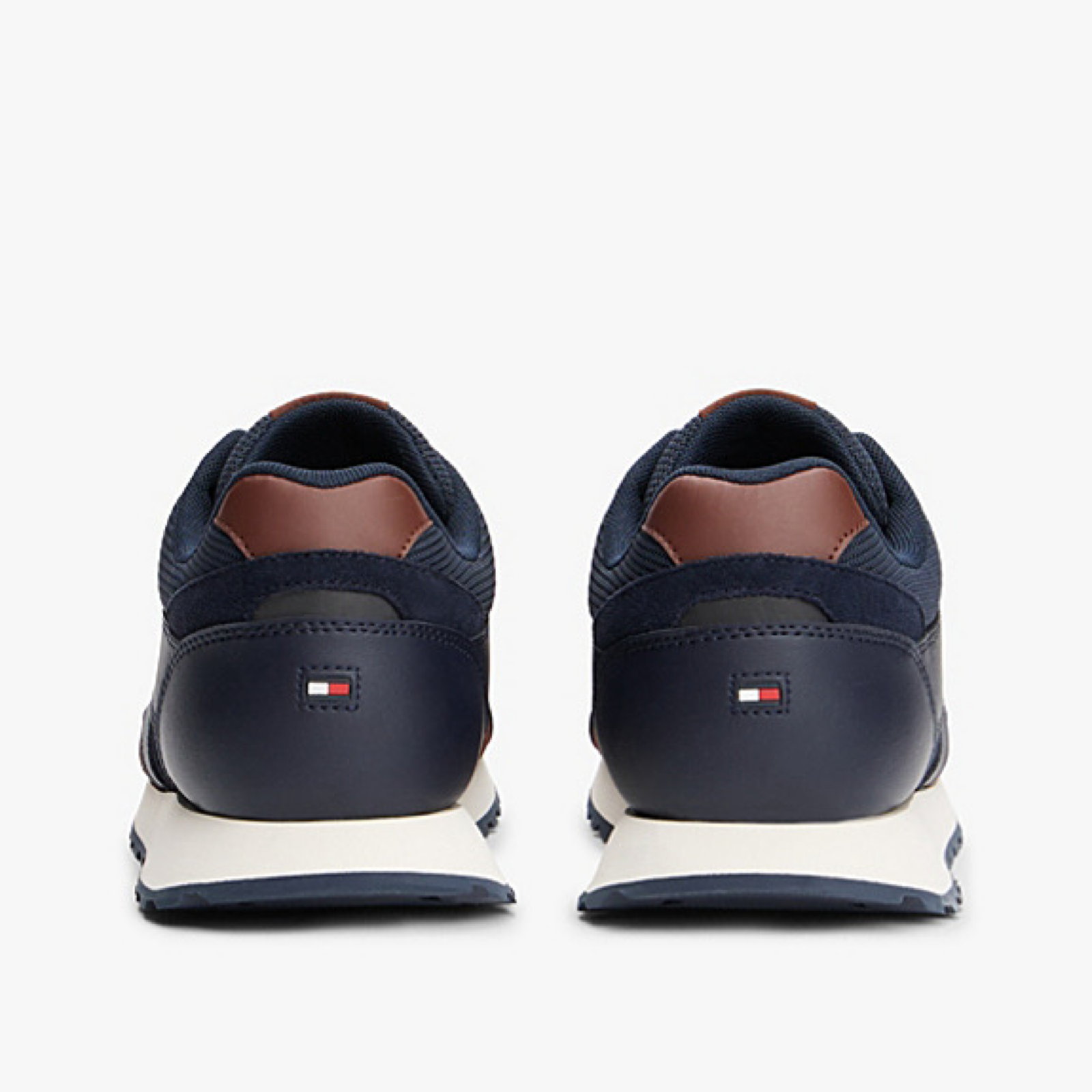 Мъжки сини маратонки Tommy Hilfiger FM0FM05522 Heel View