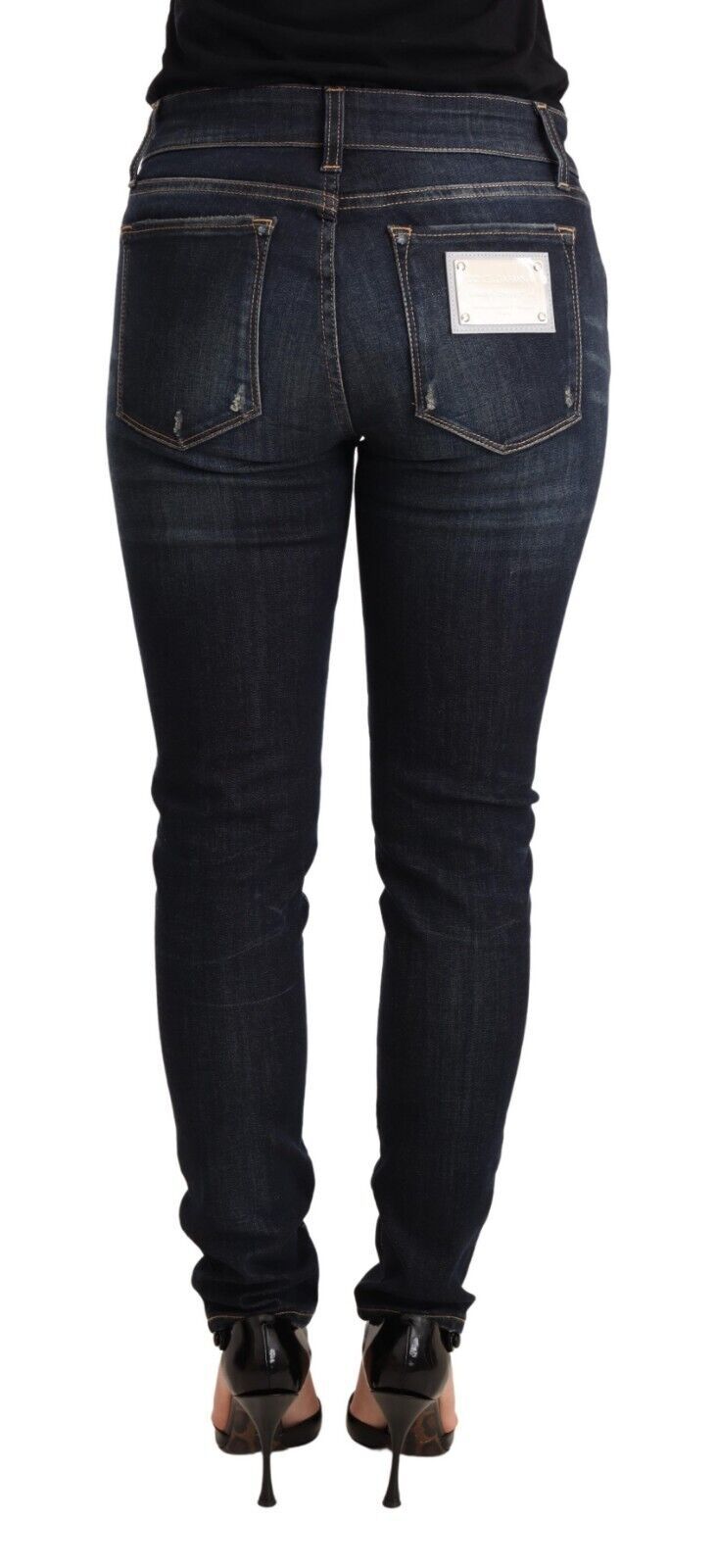 Dolce & Gabbana Chic Blue Slim тесни дънки