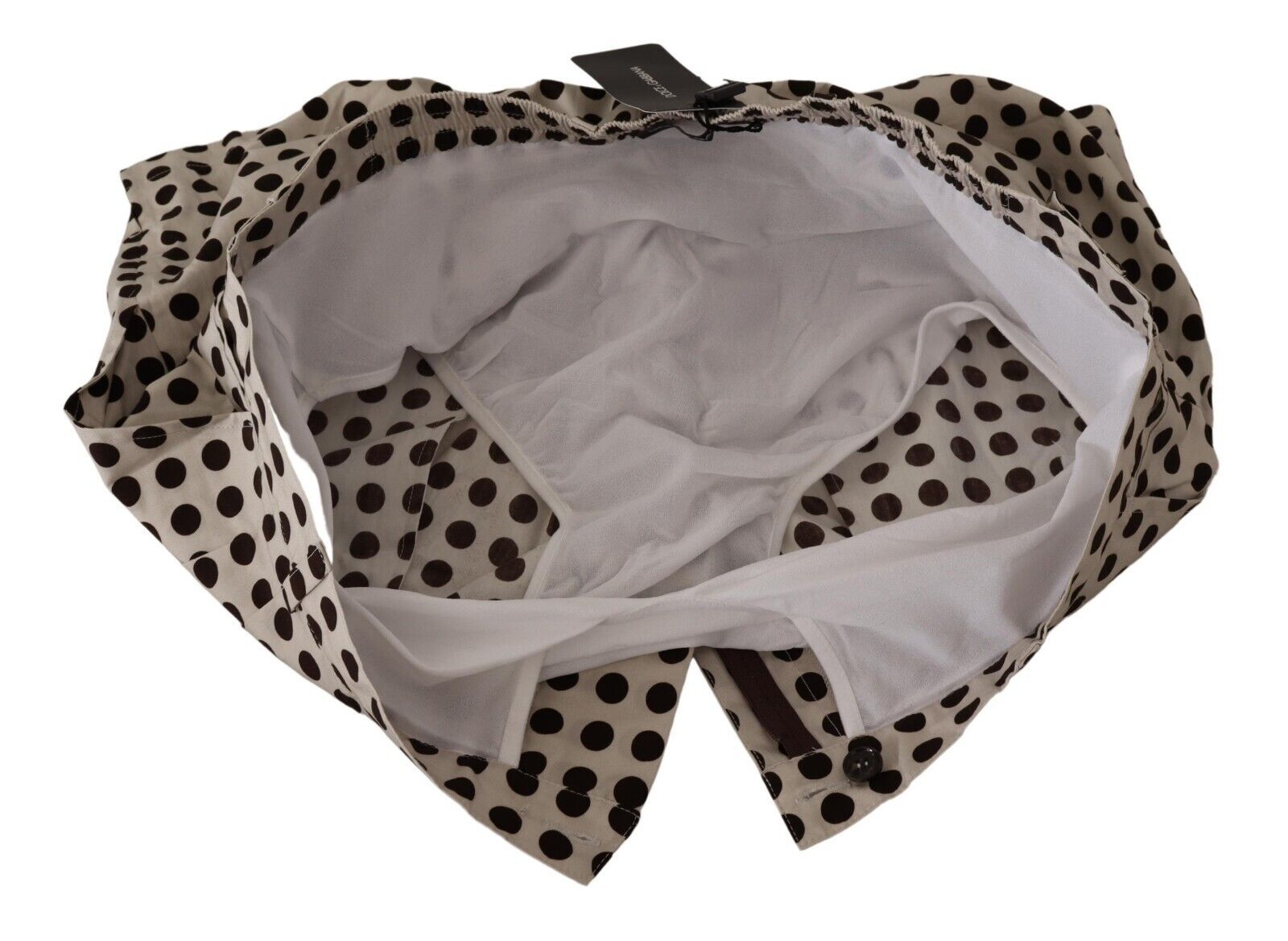 Dolce & Gabbana Елегантни памучни шорти на точки