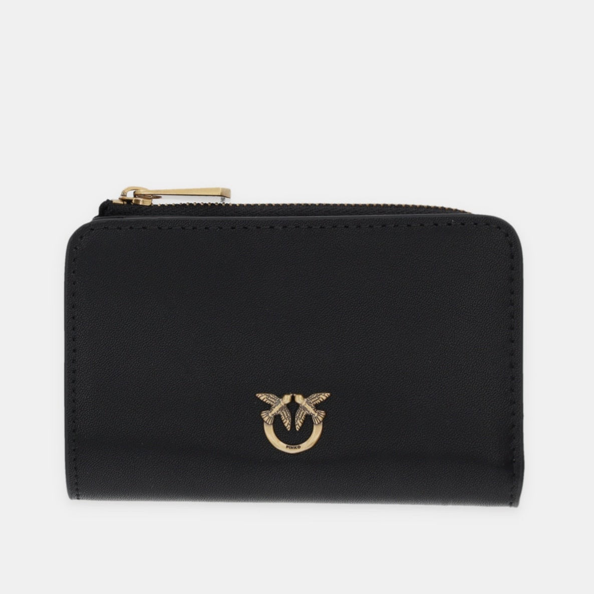 Дамско портмоне Women’s wallet Pinko 106206 A0F1 Z99Q Black front view